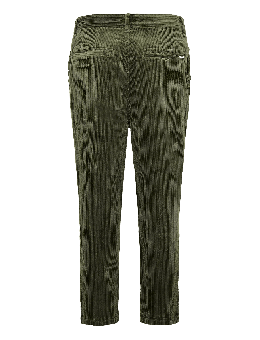 Gabba - GABjoe Nopleats Ibre Pant - casual byxor - forest night - 1