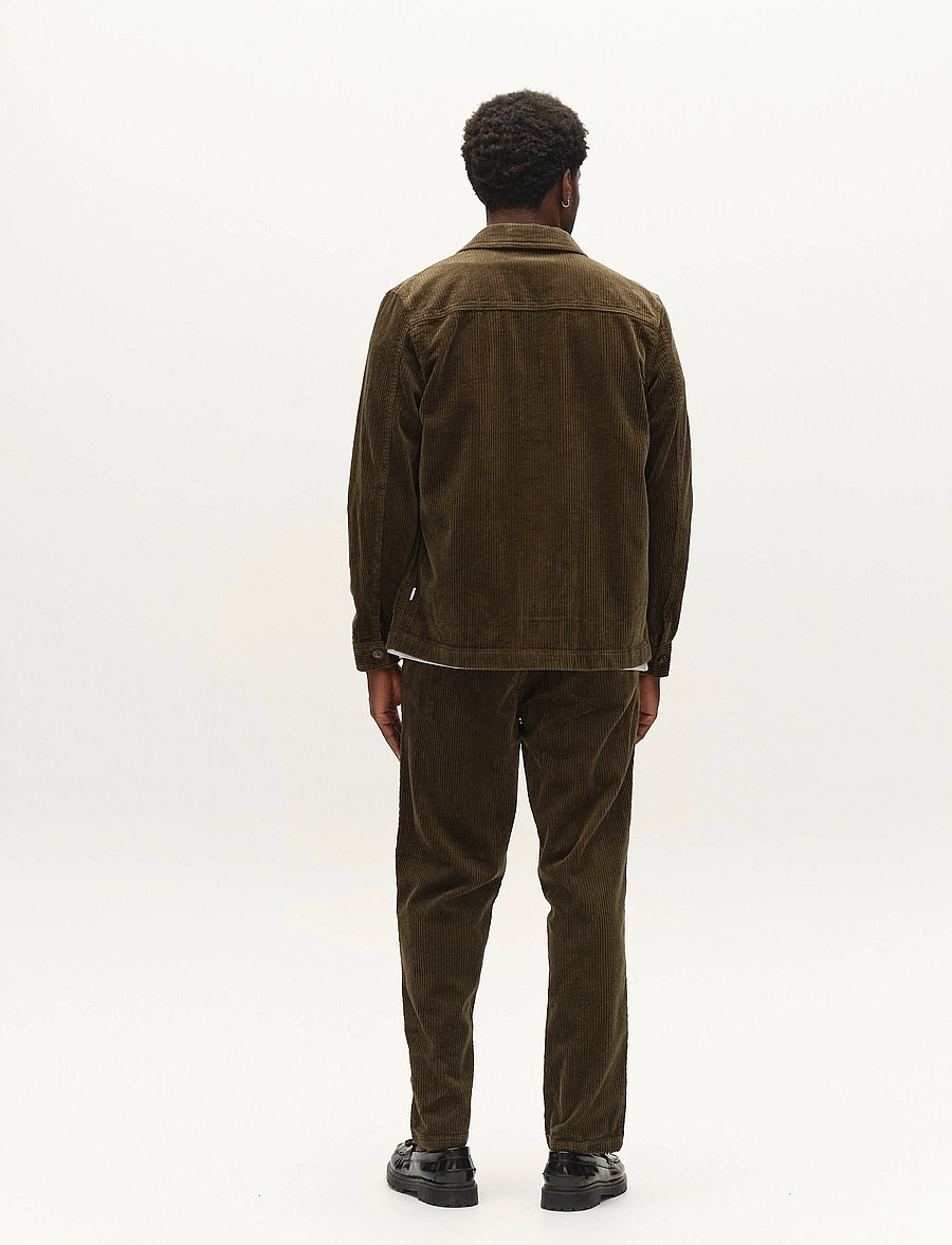 Gabba - GABjoe Nopleats Ibre Pant - casual bukser - forest night - 3