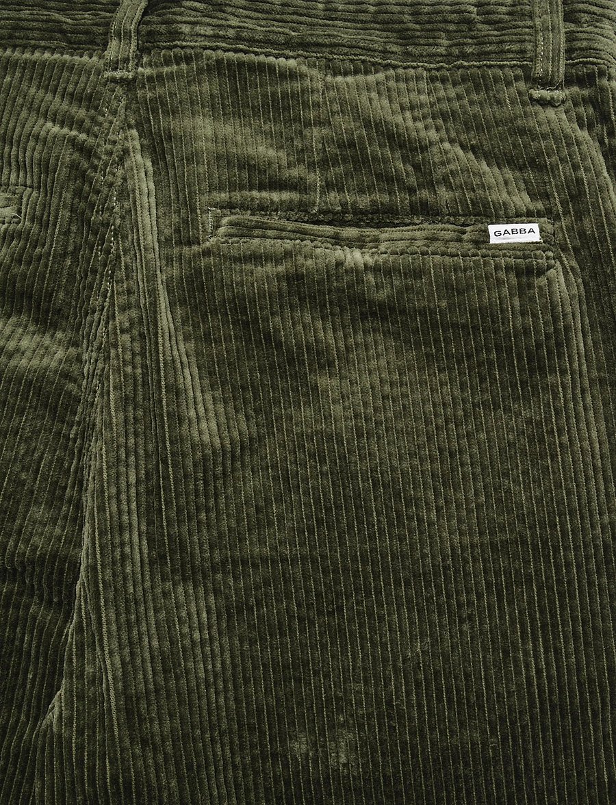 Gabba - GABjoe Nopleats Ibre Pant - casual byxor - forest night - 4