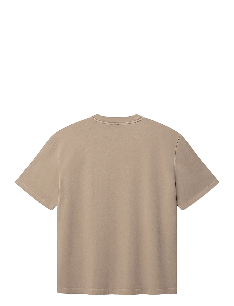 Gabba - GABnigel Wix Pkt Boxy Hour SS T-Shirt - sand crocker - 2