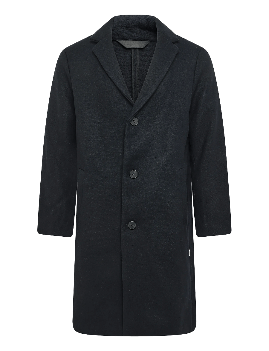 Gabba - GABleeds Plain Coat - wollmäntel - navy - 0