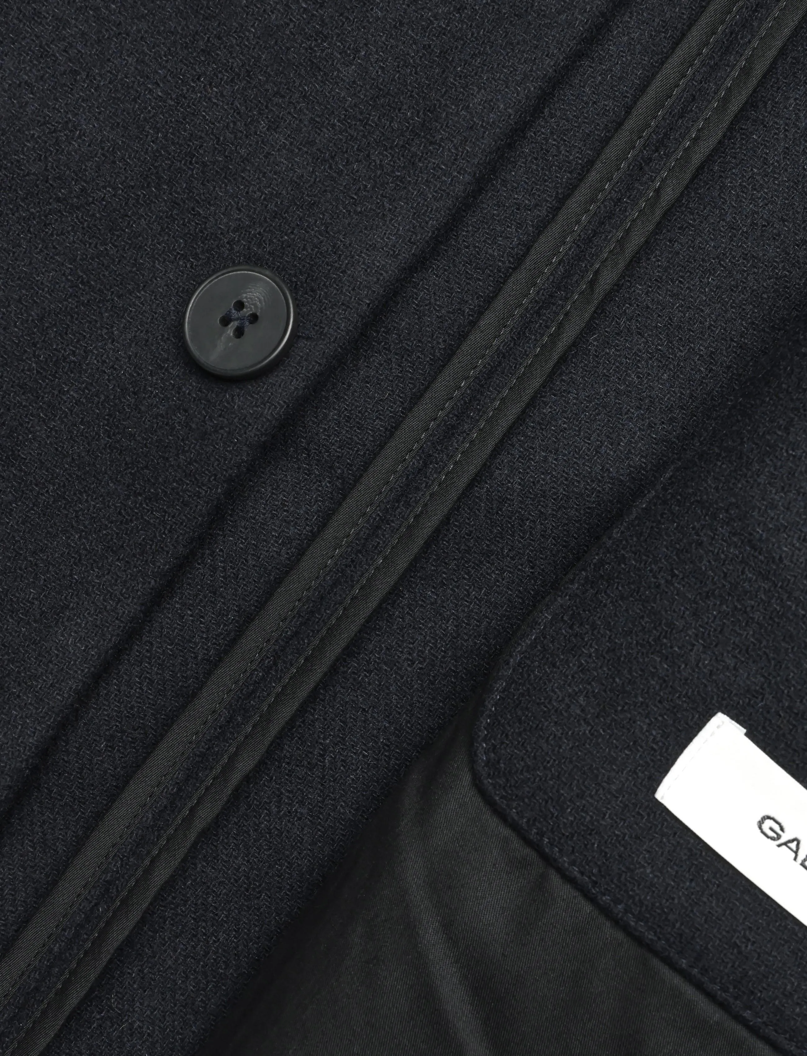 Gabba - GABleeds Plain Coat - wollmäntel - navy - 4