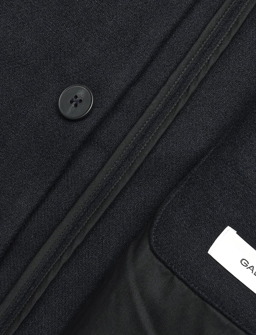 Gabba - GABleeds Plain Coat - wollmäntel - navy - 4