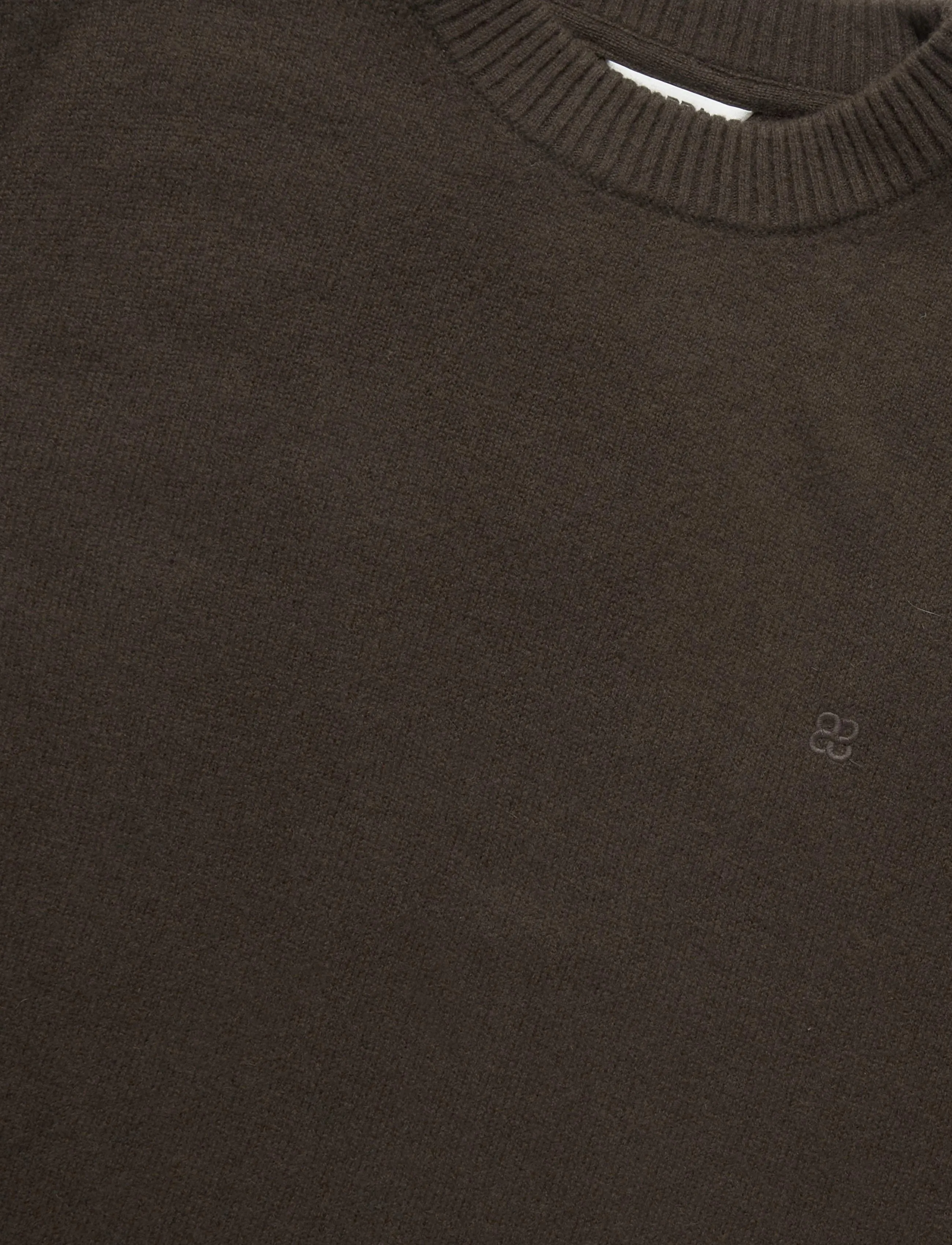 Gabba - GABtokota Element Aico LS Knit - Ümara kaelusega - brown slate - 2