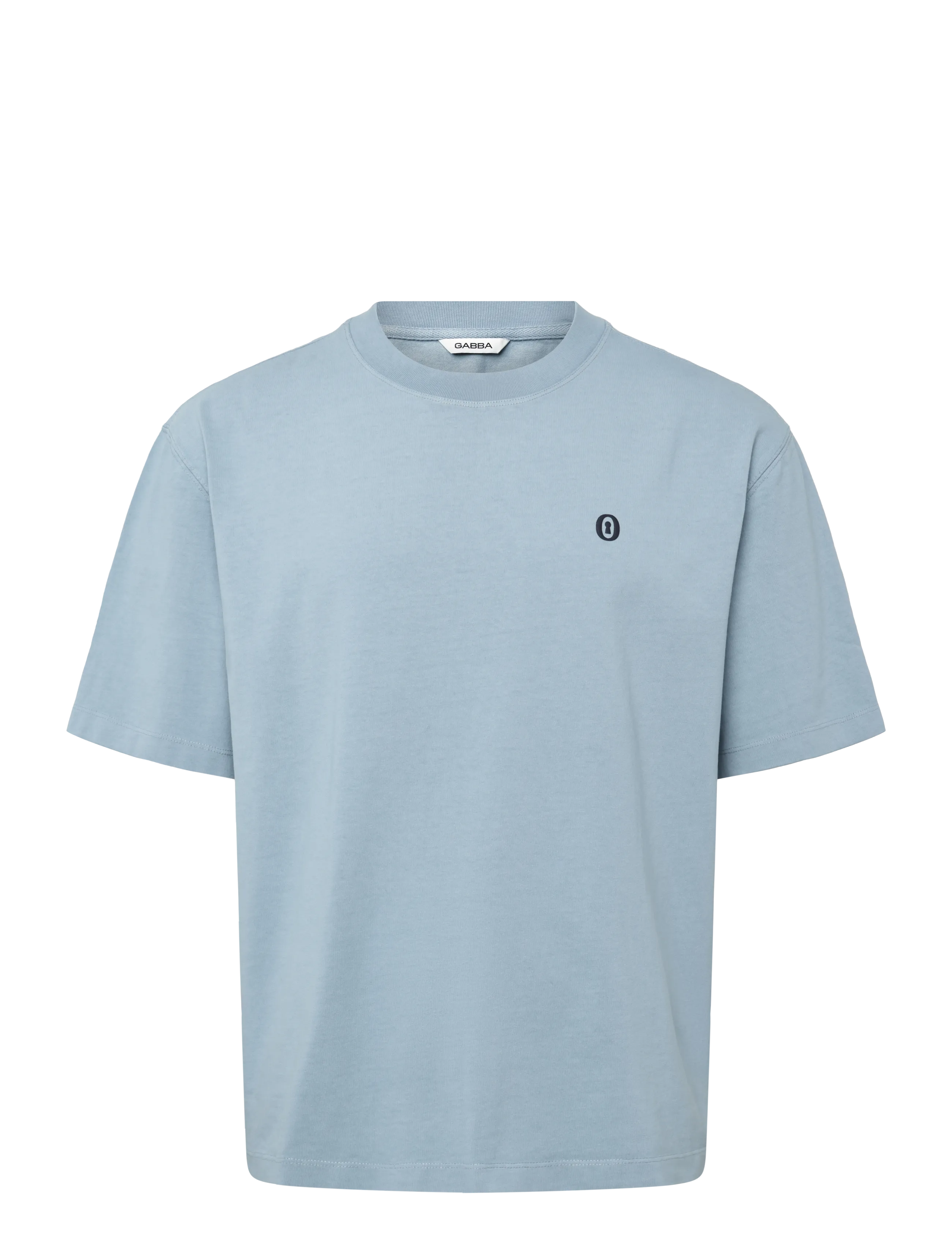 Gabba GABlegin Wix Boxy Hour Lobby1 SS T-shirt - Shop efter anledning - DUSTY BLUE / blue