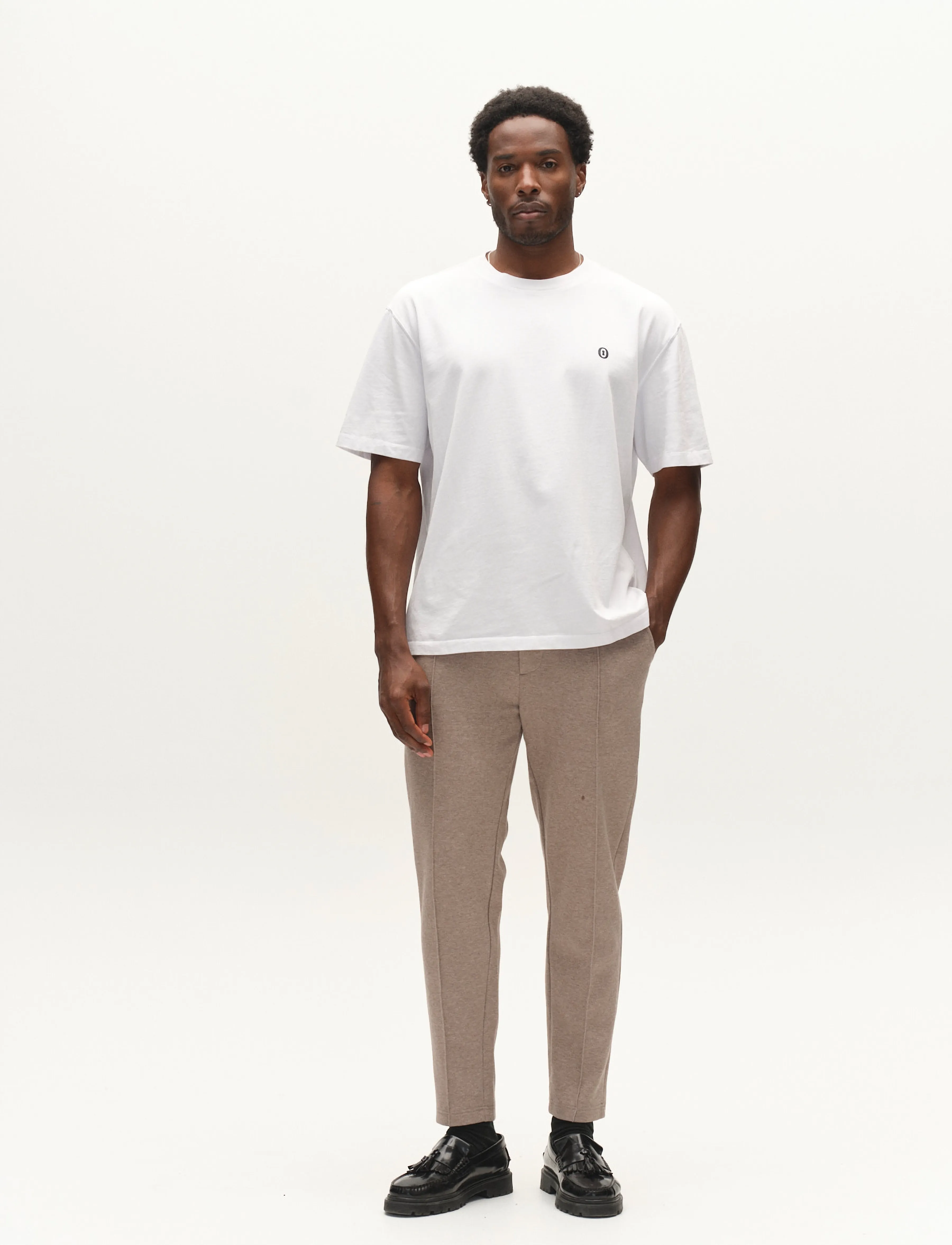 Gabba GABlegin Wix Boxy Hour Lobby1 SS T-shirt - T-shirts - WHITE / white