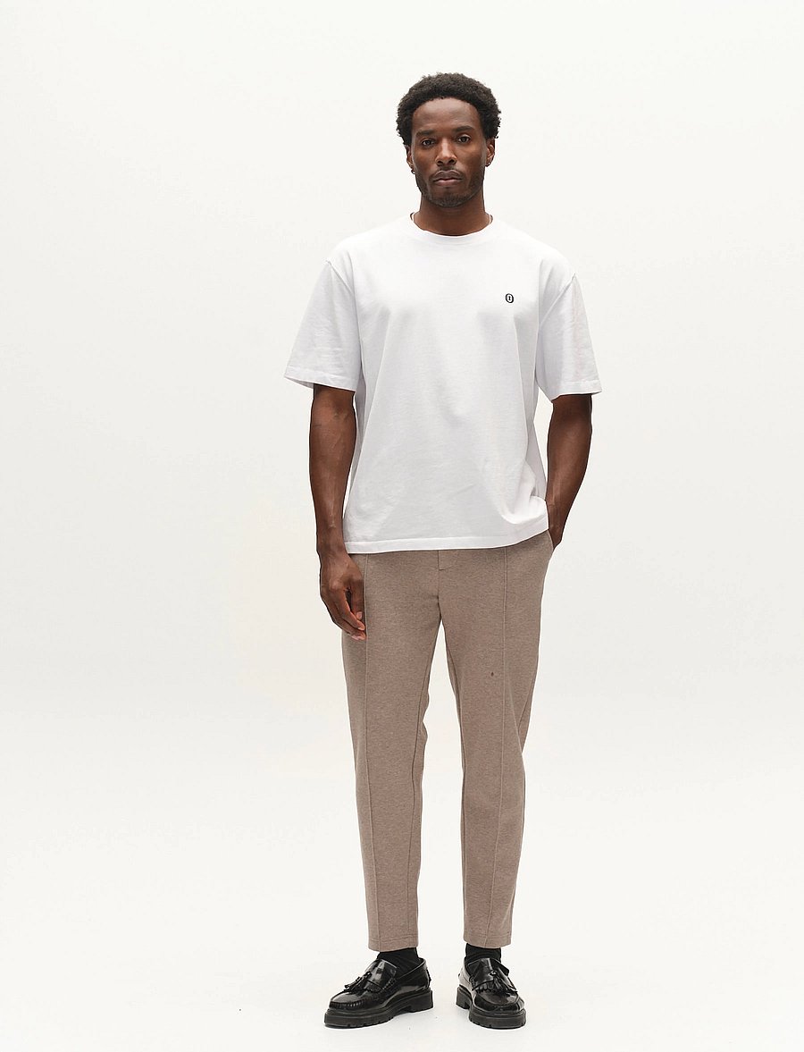 Gabba - GABlegin Wix Boxy Hour Lobby1 SS T-shirt - kurzärmelige t-shirts - white - 0