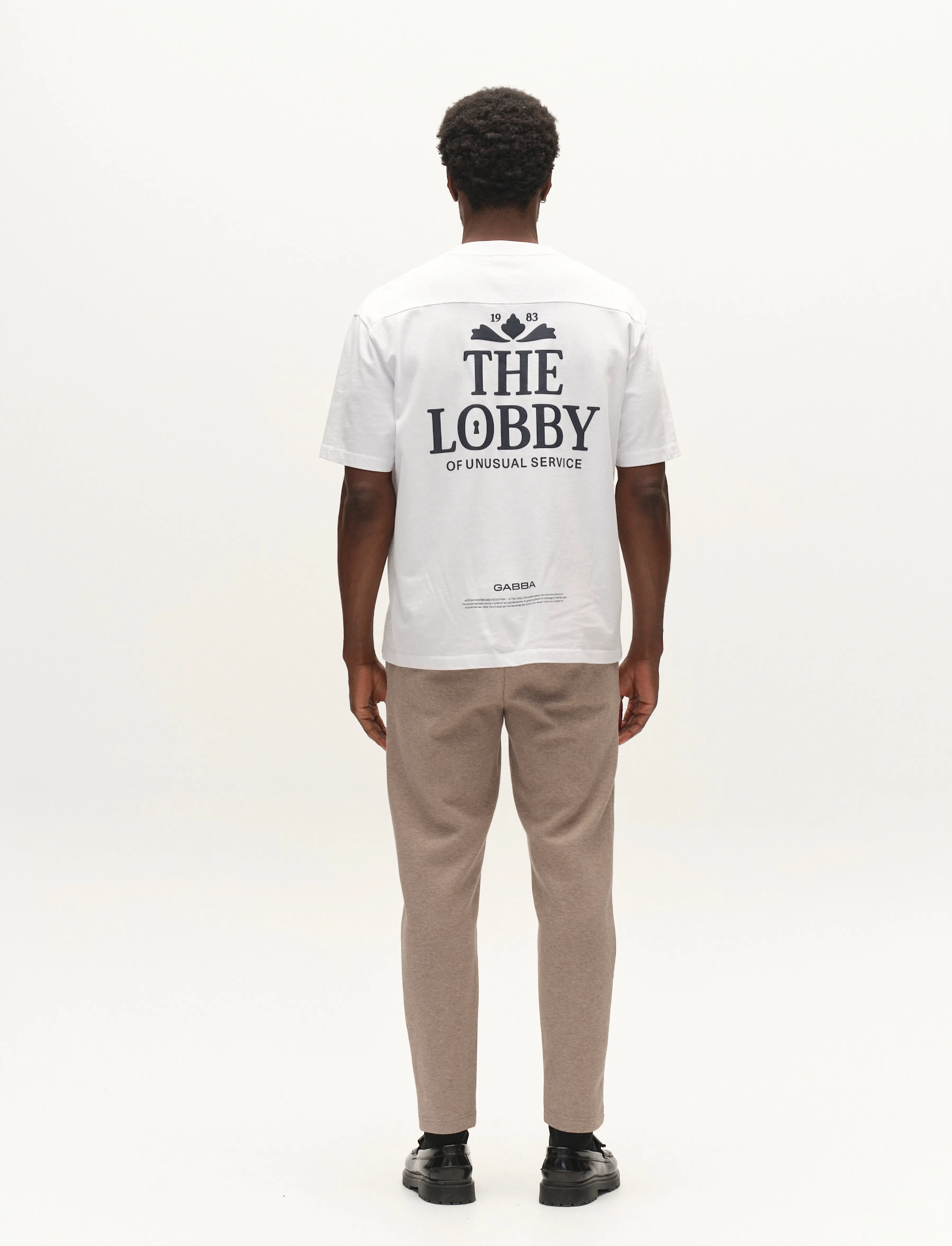 Gabba - GABlegin Wix Boxy Hour Lobby1 SS T-shirt - sügisesed riided - white - 3