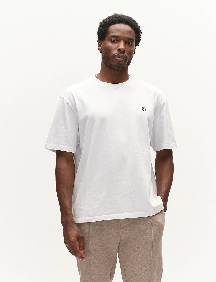Gabba - GABlegin Wix Boxy Hour Lobby1 SS T-shirt - kurzärmelige t-shirts - white - 4