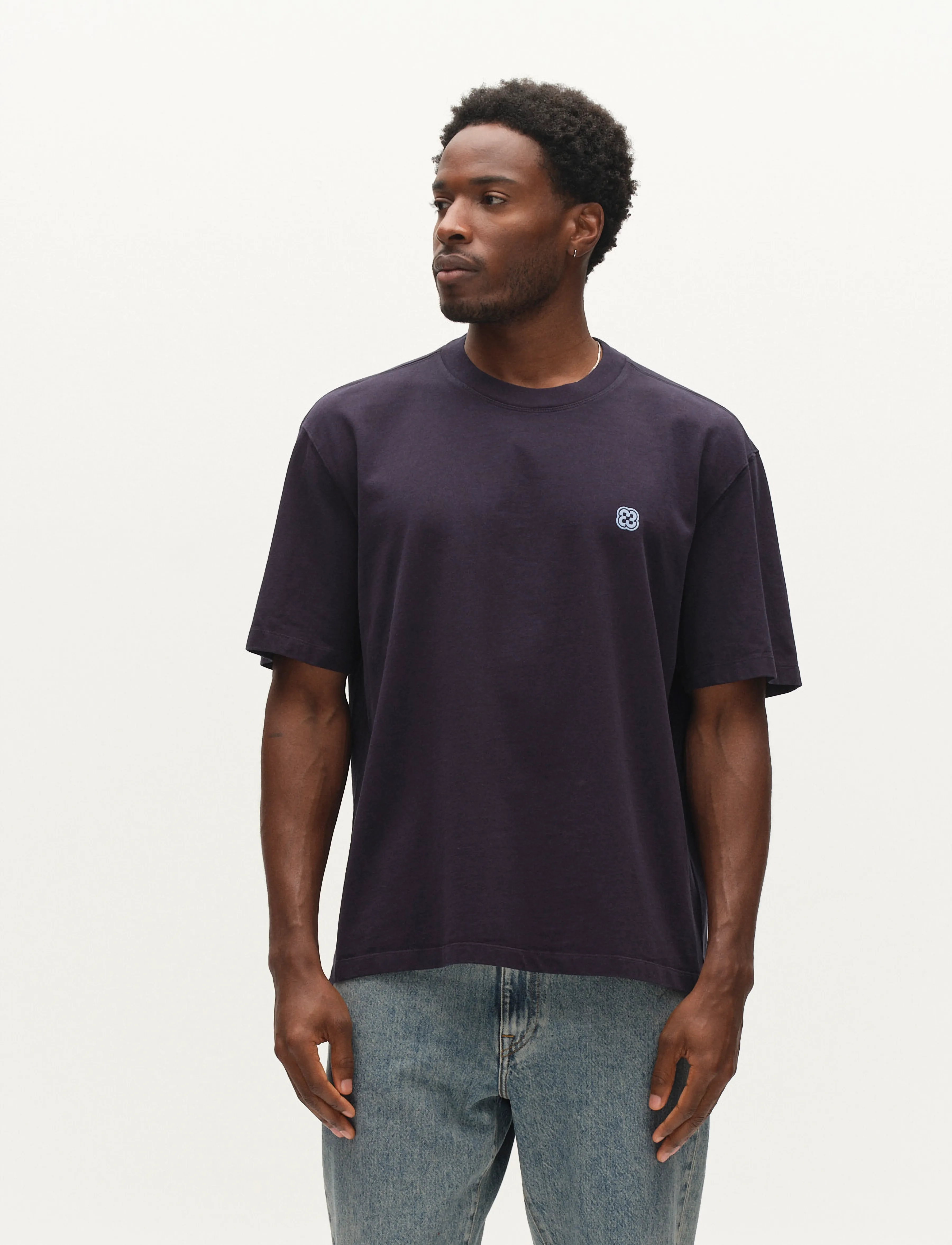 Gabba - GABlegin Wix Boxy Hour Lobby2 SS T-shirt - t-krekli ar īsām piedurknēm - night sky - 4