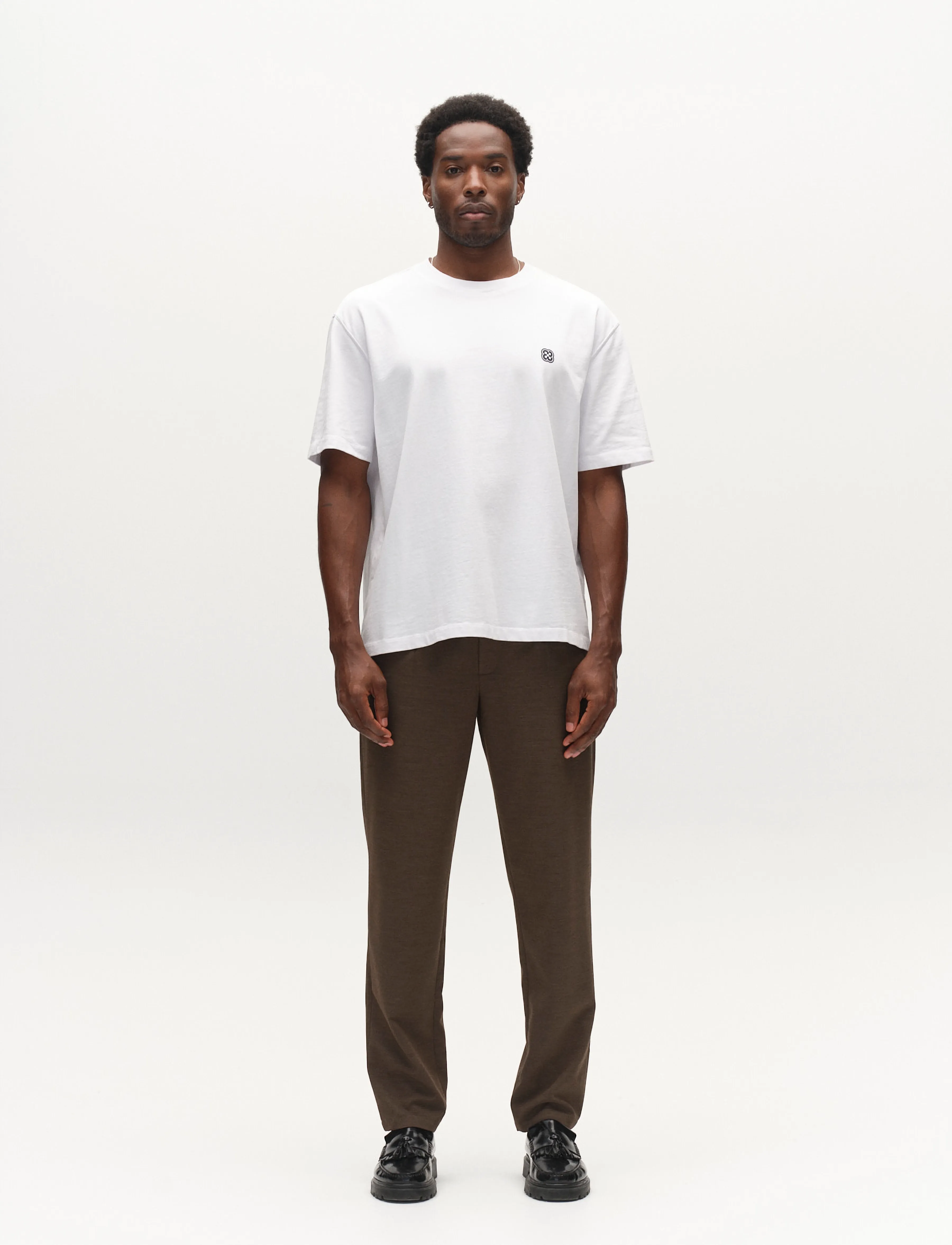 Gabba GABlegin Wix Boxy Hour Lobby2 SS T-shirt - T-shirts - WHITE / white