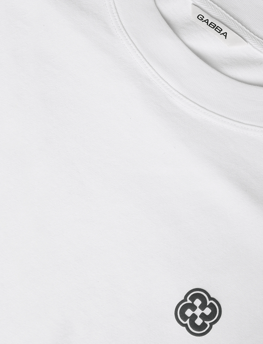 Gabba - GABlegin Wix Boxy Hour Lobby2 SS T-shirt - kortärmade t-shirts - white - 2