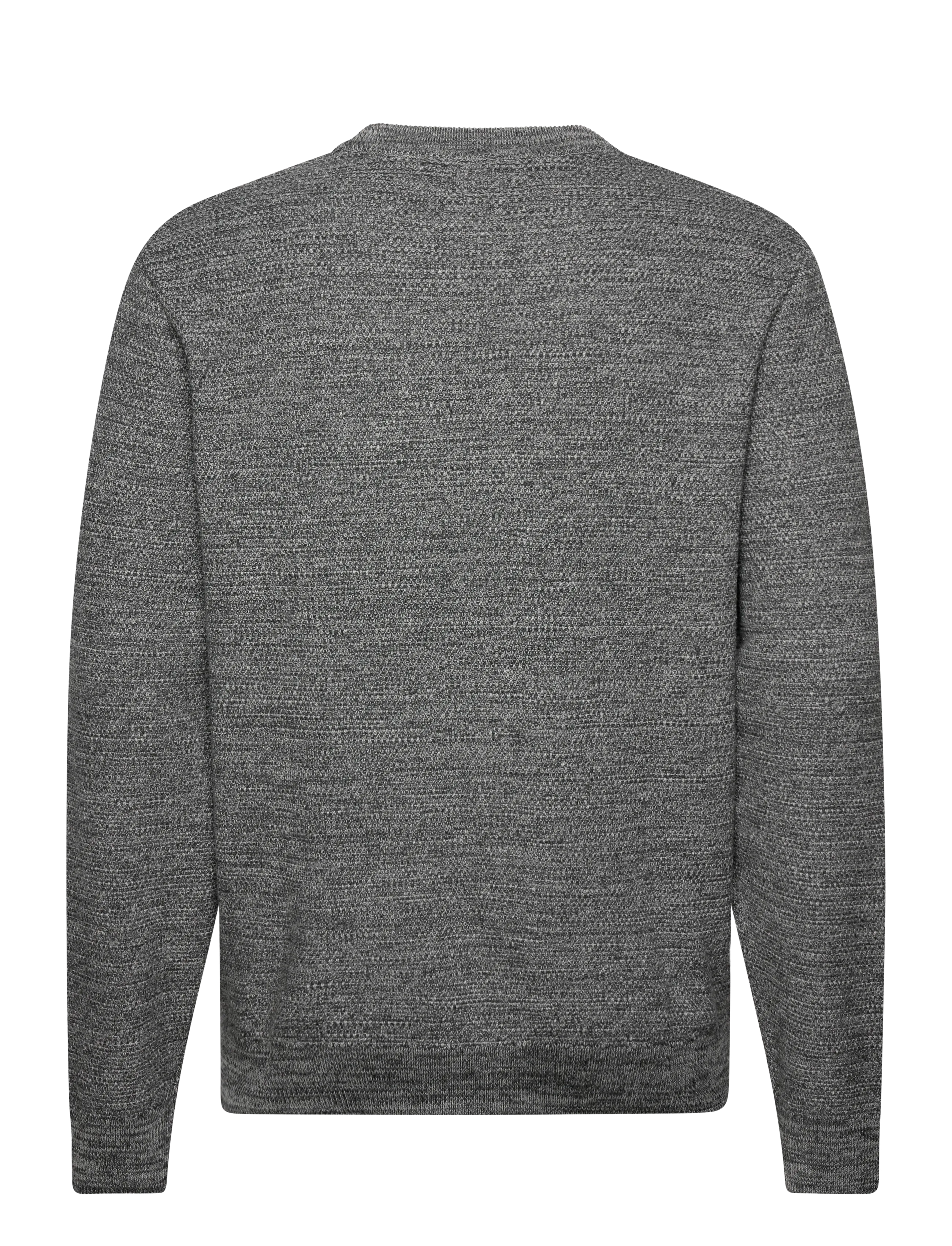 Gabba - GABlamix Coro O-Neck LS Knit - round necks - lt. grey - 1