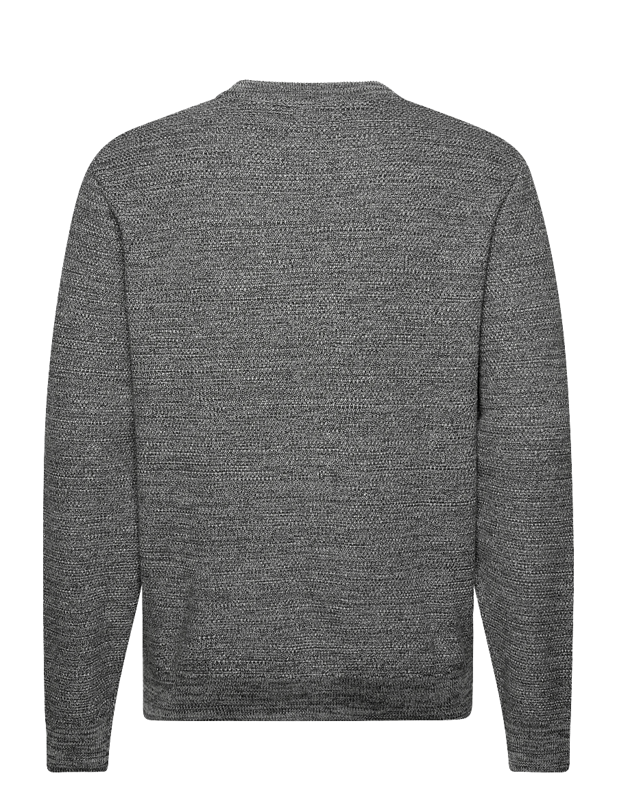 Gabba - GABlamix Coro O-Neck LS Knit - round necks - lt. grey - 1