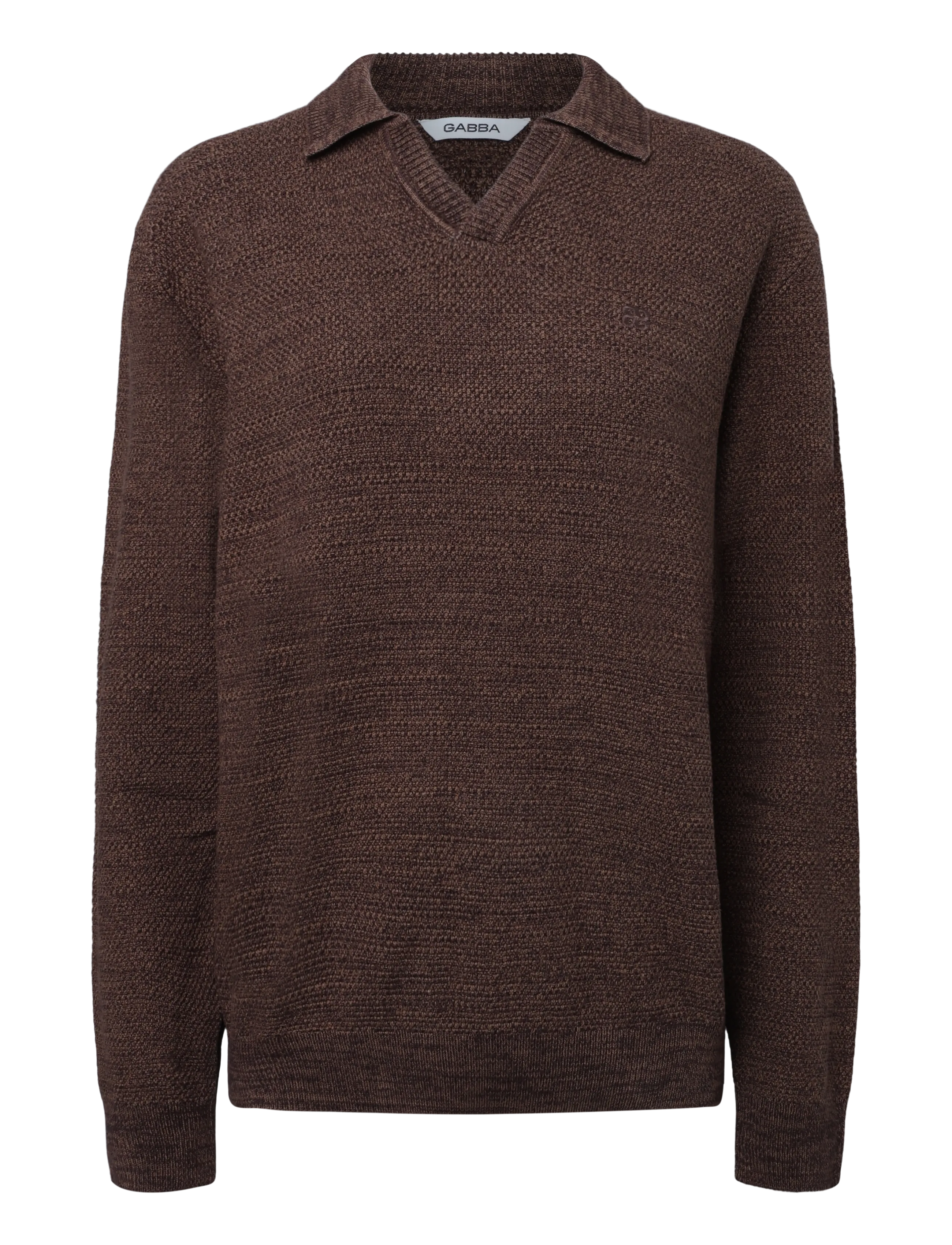 Gabba GABlamix Coro Jhon LS Knit - Inspiration - BROWN SLATE / brown