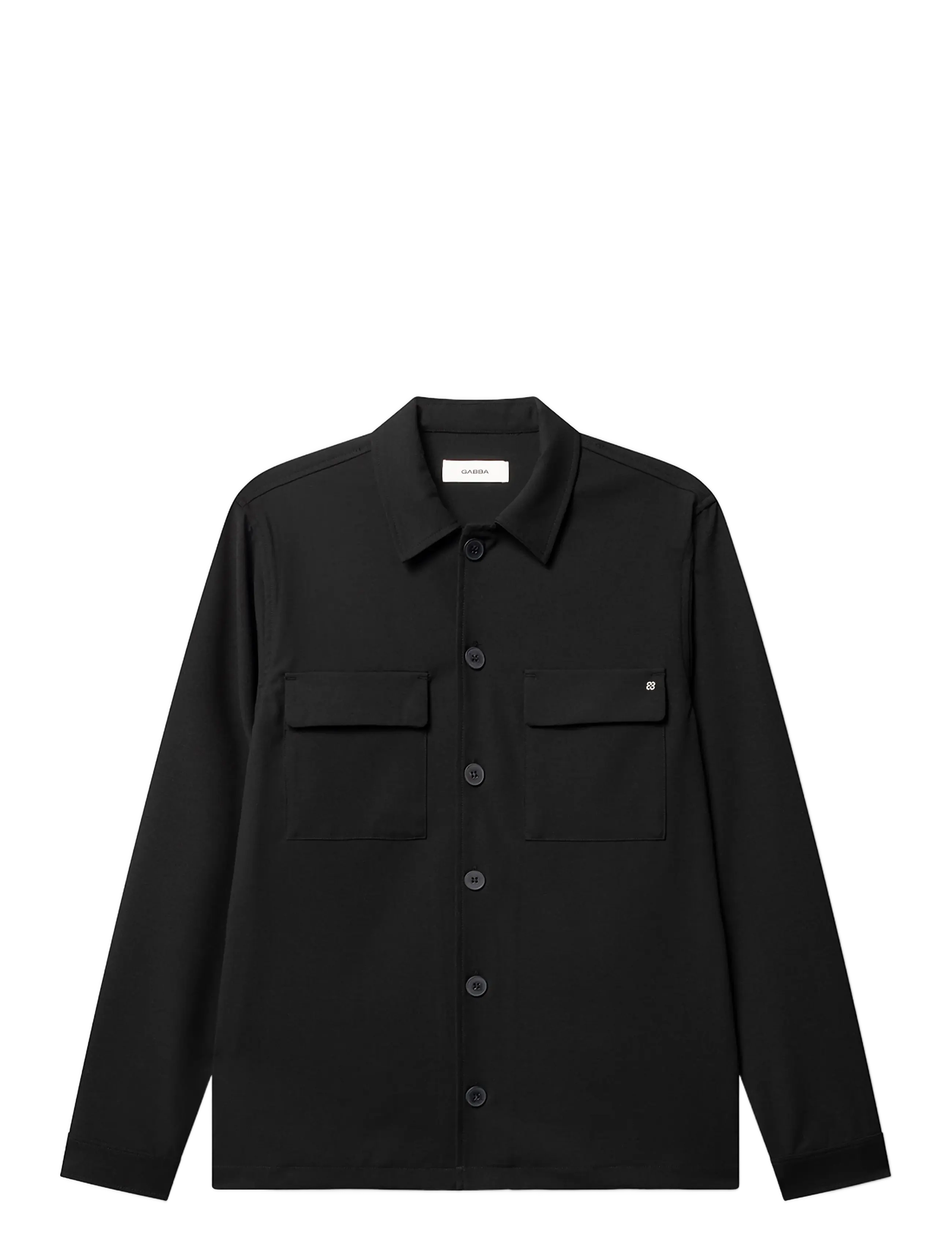 Gabba GABtogger Push Phin LS Overshirt GRS - Überhemden - BLACK / black