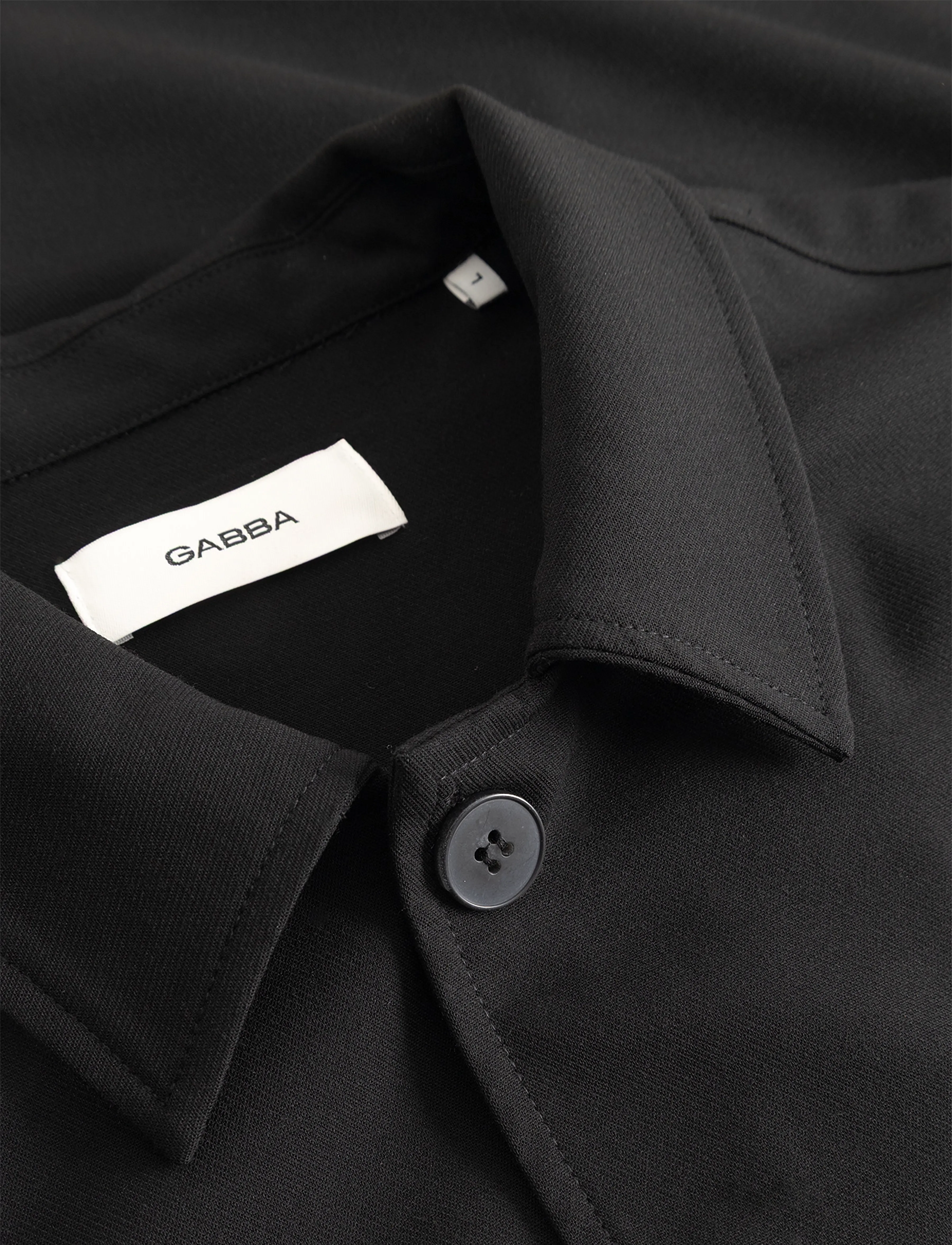 Gabba - GABtogger Push Phin LS Overshirt GRS - black - 2
