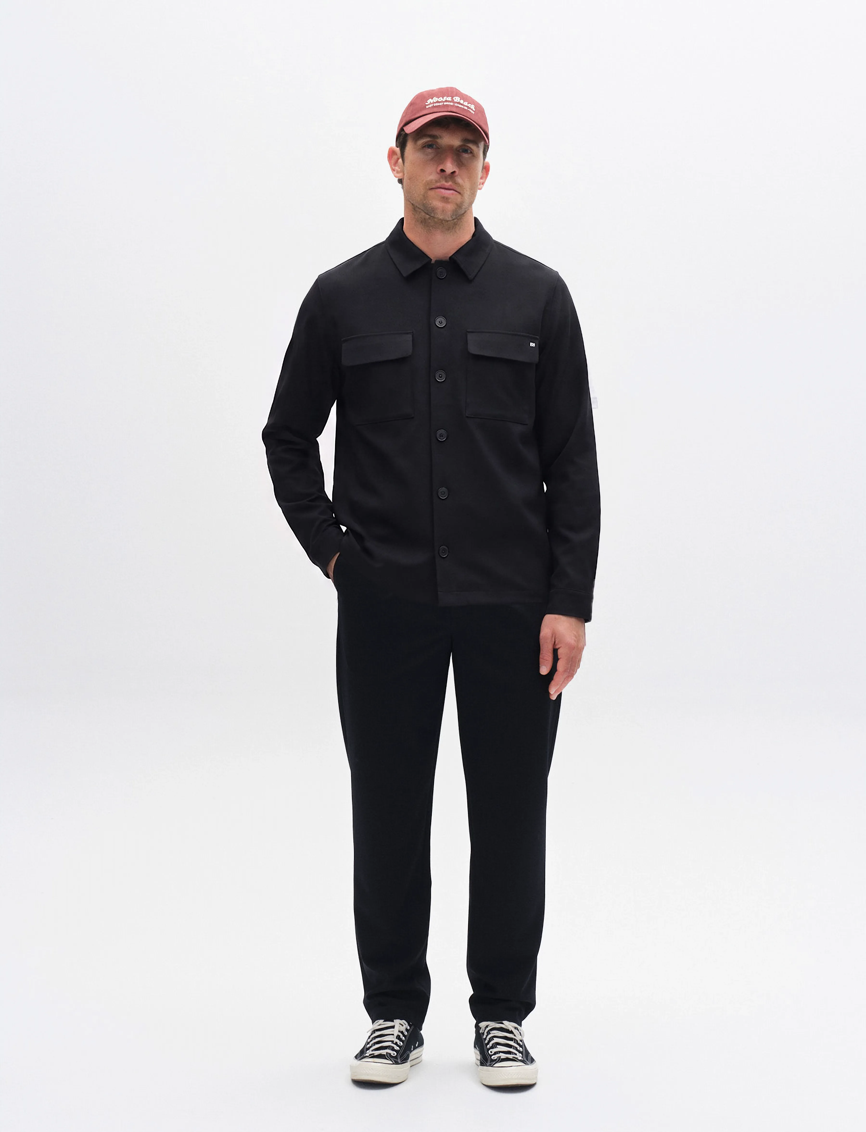 Gabba - GABtogger Push Phin LS Overshirt GRS - höstkläder - blue black - 0
