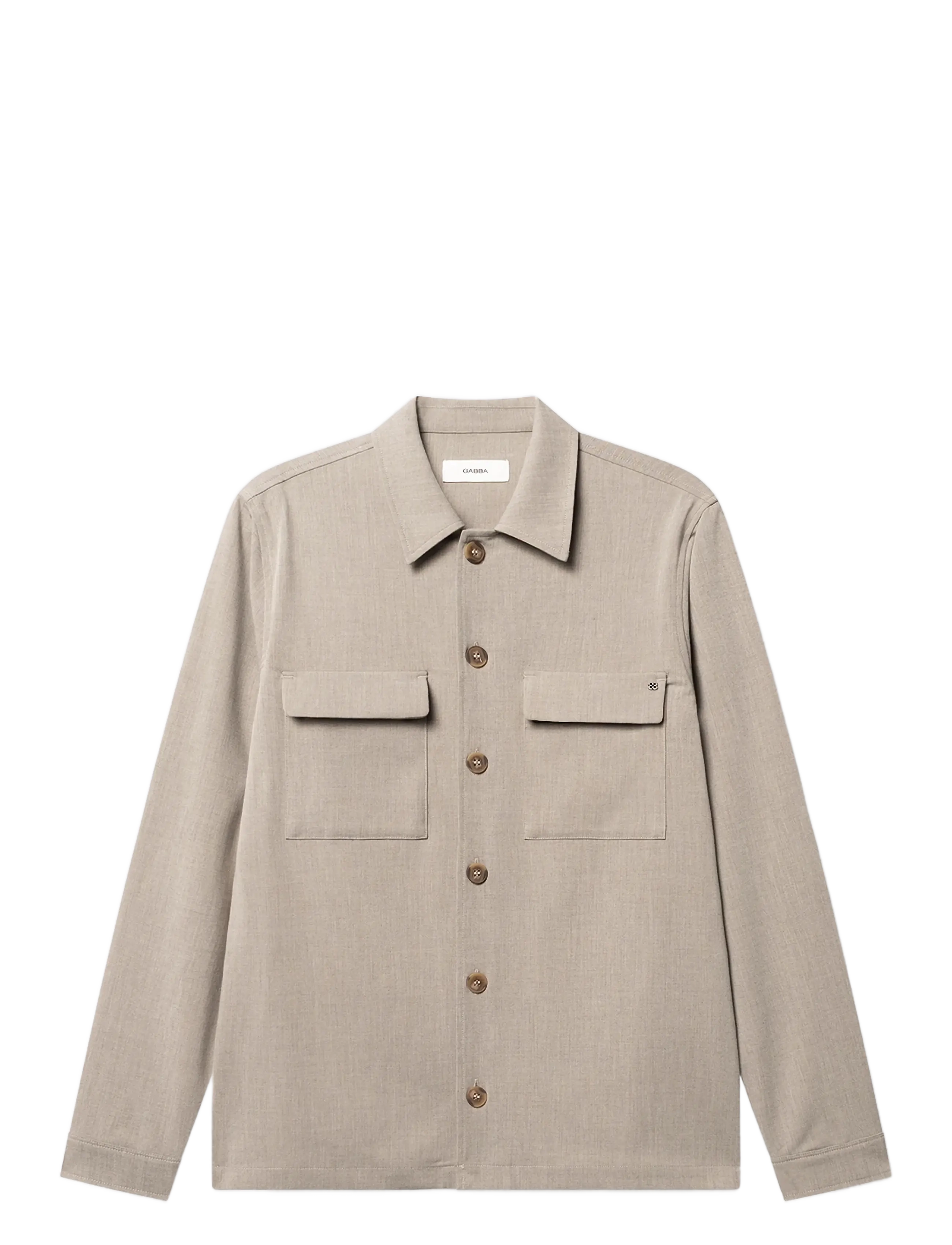 Gabba GABtogger Push Phin LS Overshirt GRS - Überhemden - SAND / beige