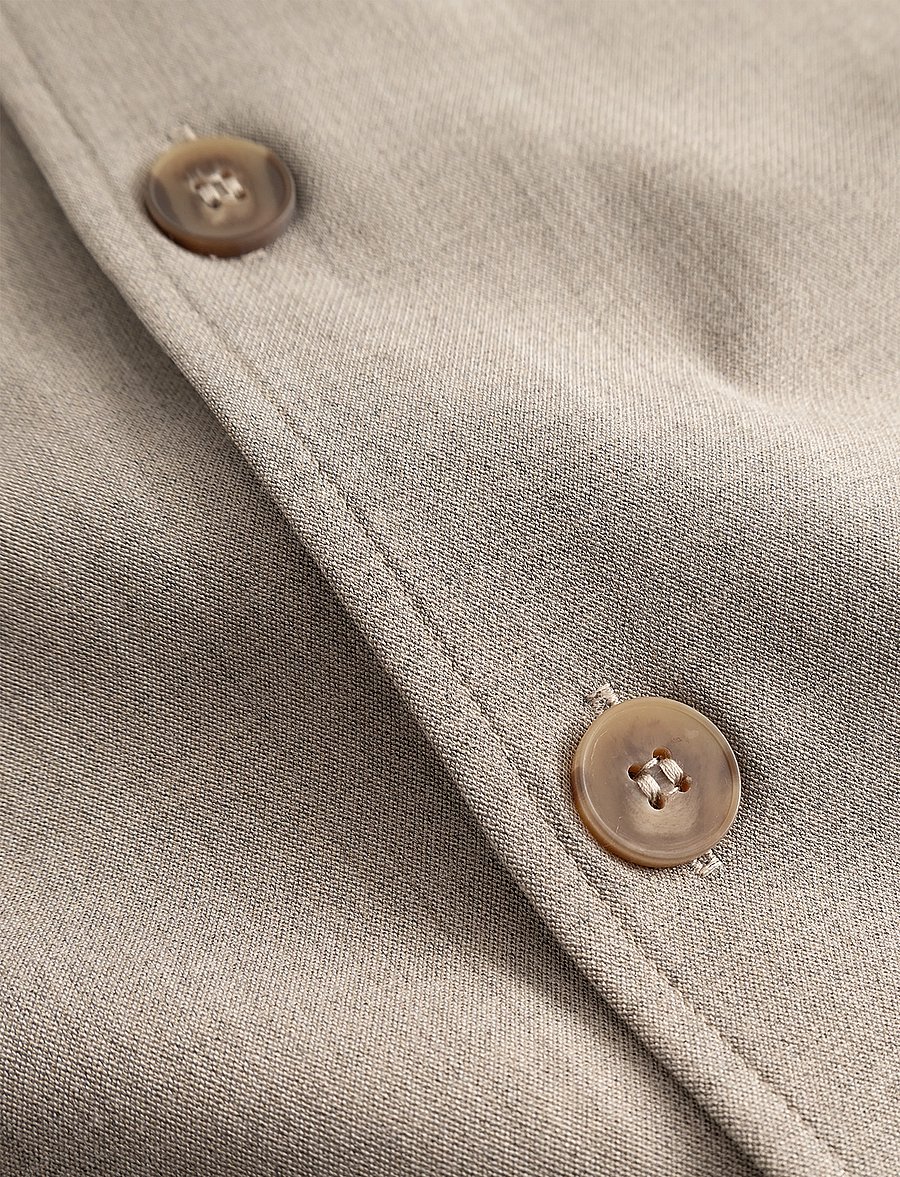 Gabba - GABtogger Push Phin LS Overshirt GRS - puhkuse põhitooted - sand - 3