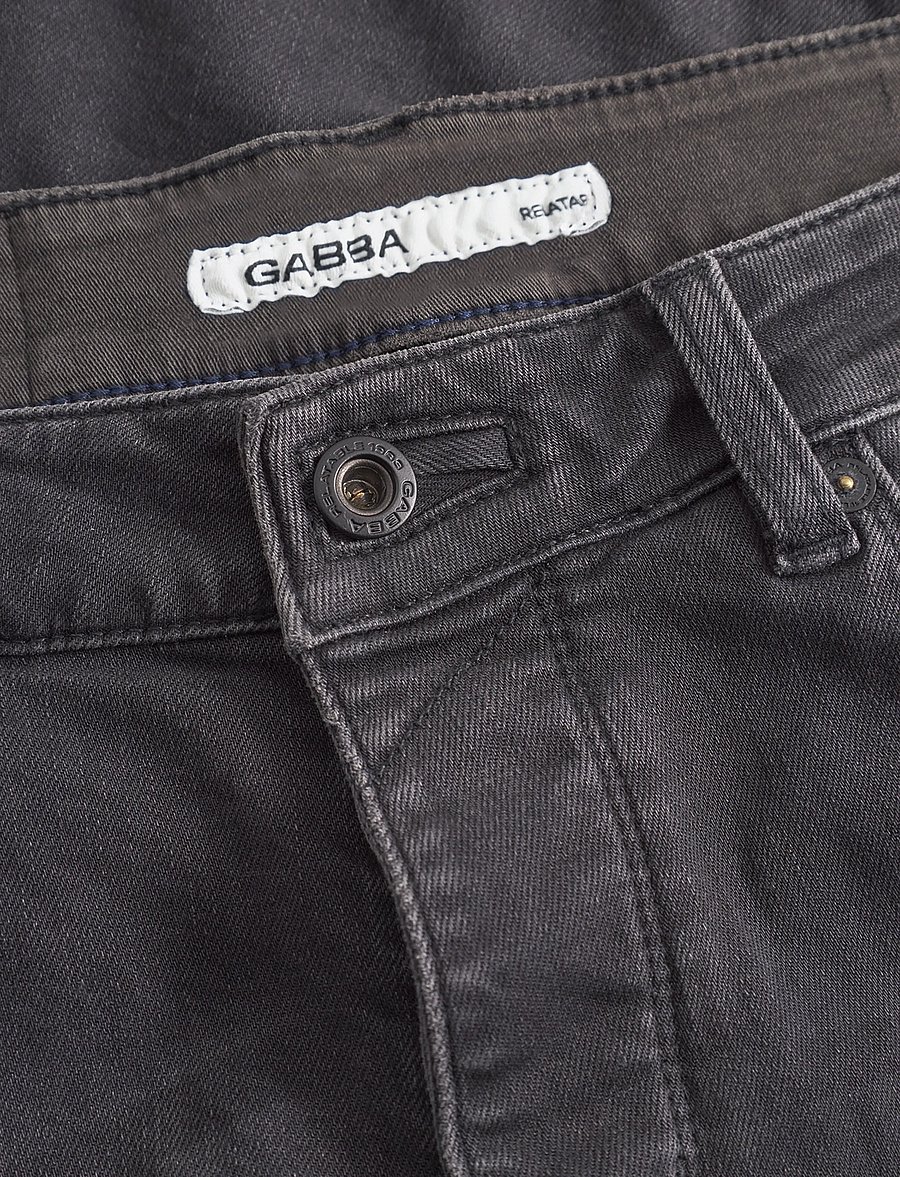 Gabba - GABrey Thor Jeans - kitsad teksad - denim wash - 5