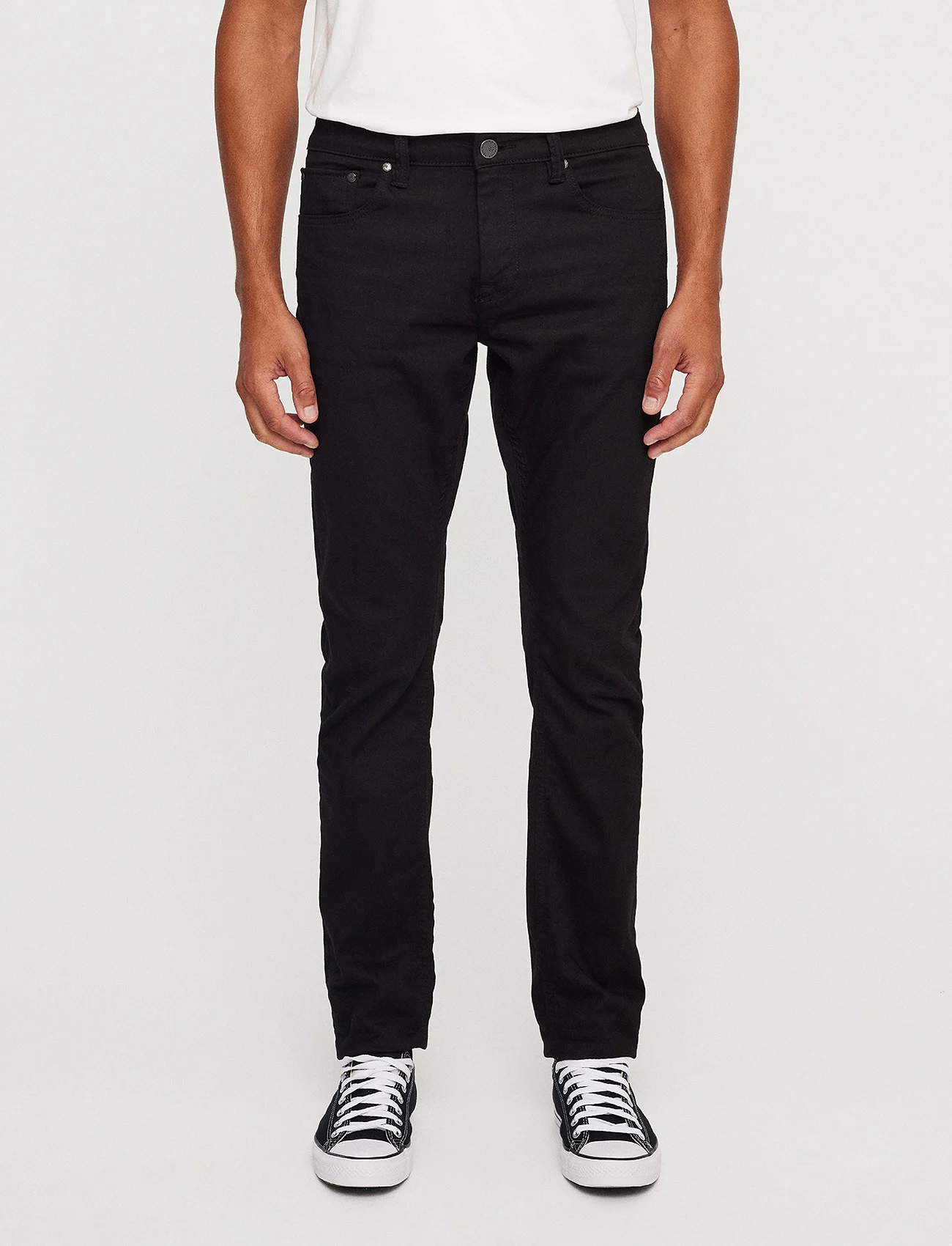 Gabba - Jones K1911 Black Jeans - nordisk stil - black denim - 0