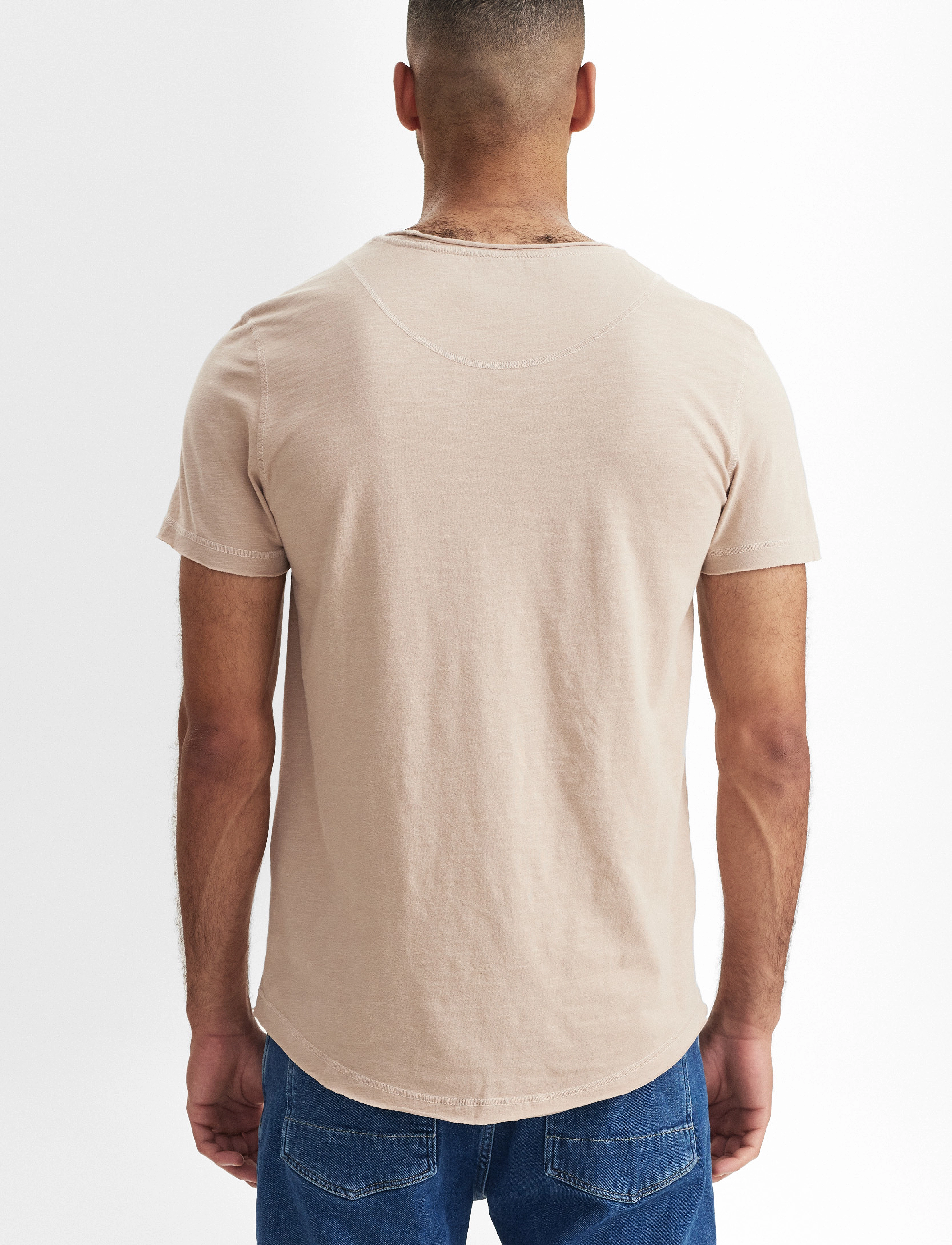 Gabba - Konrad Slub S/S Tee - cobblestone - 3
