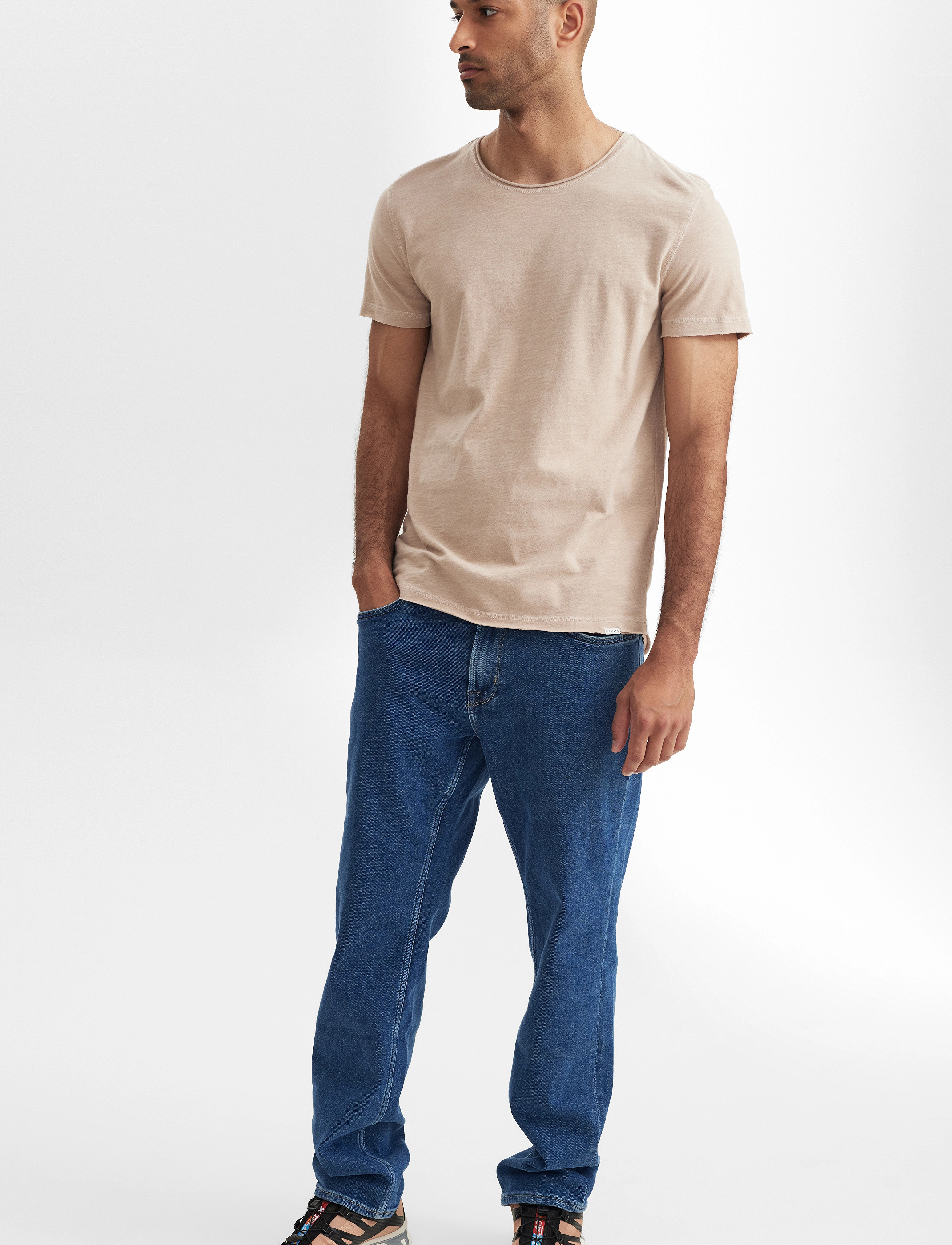 Gabba - Konrad Slub S/S Tee - cobblestone - 4