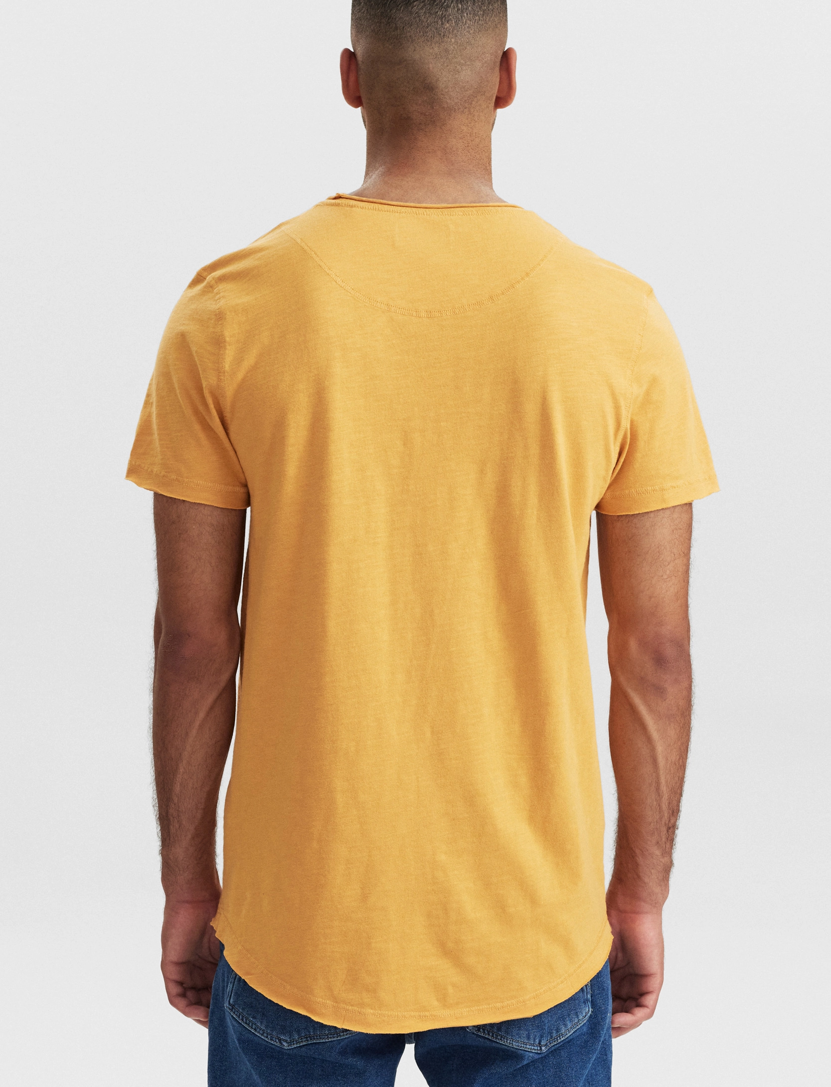 Gabba - Konrad Slub S/S Tee - spruce yellow - 3