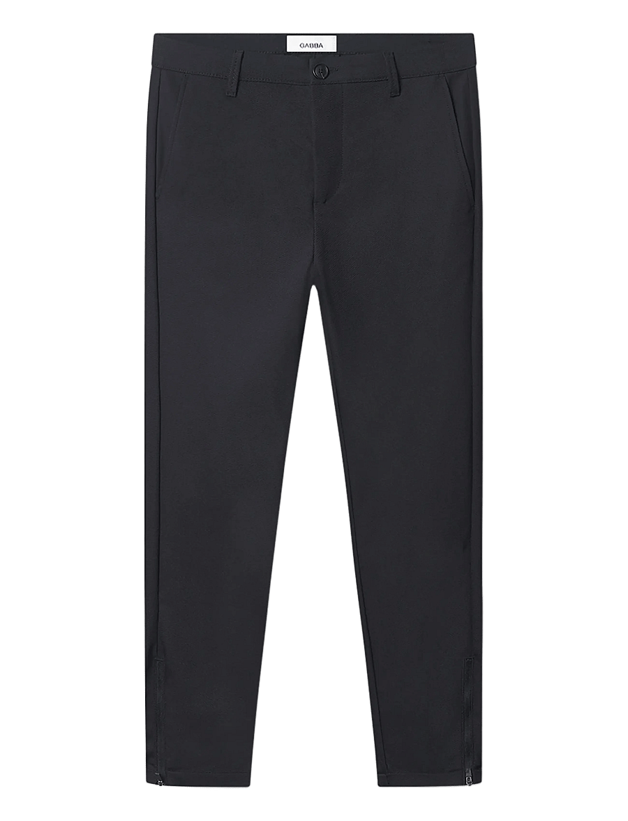 Gabba - Pisa Small Dot - chinos - black - 1