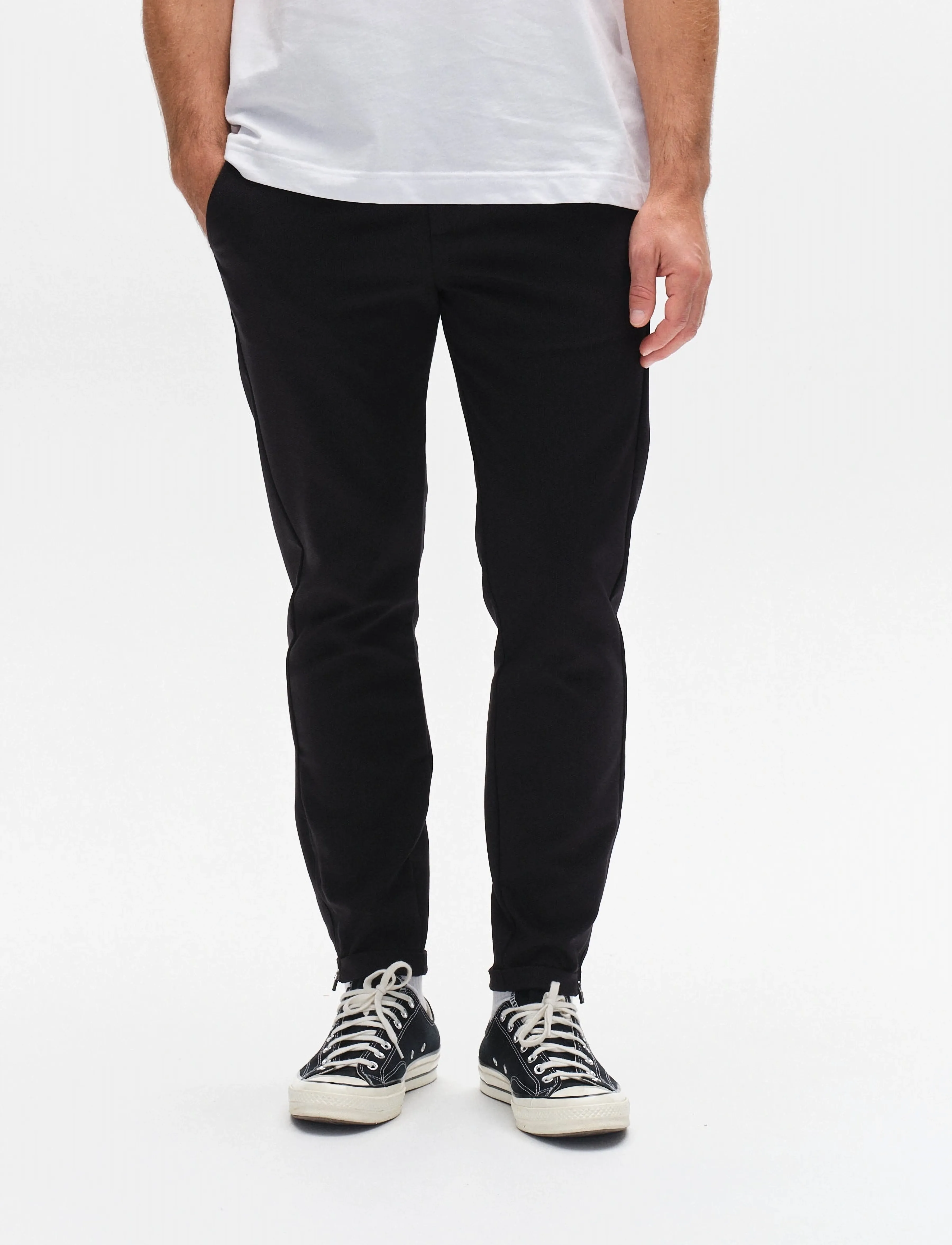 Gabba Pisa Small Dot, M x 32, Trousers, Schwarz - Chinos, Männerswear