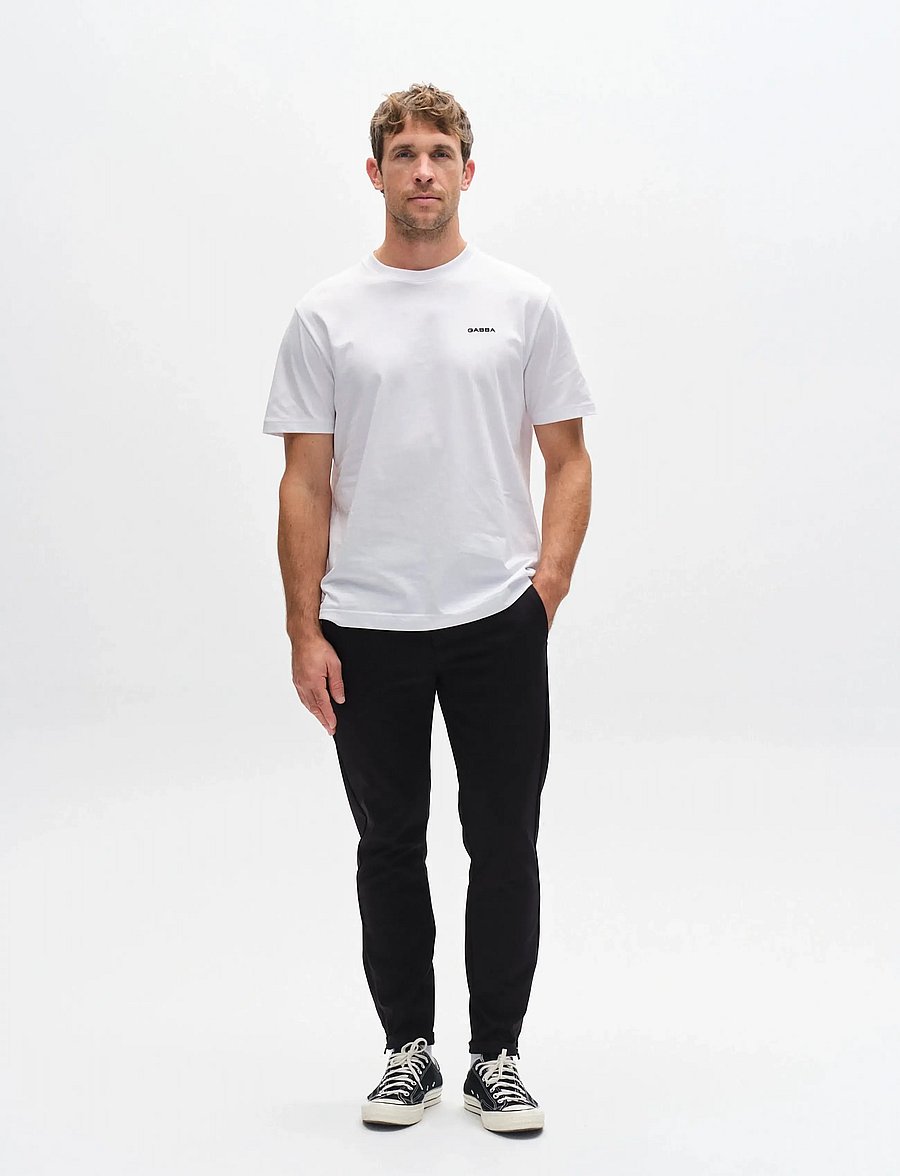 Gabba - Pisa Small Dot - chinos - black - 3