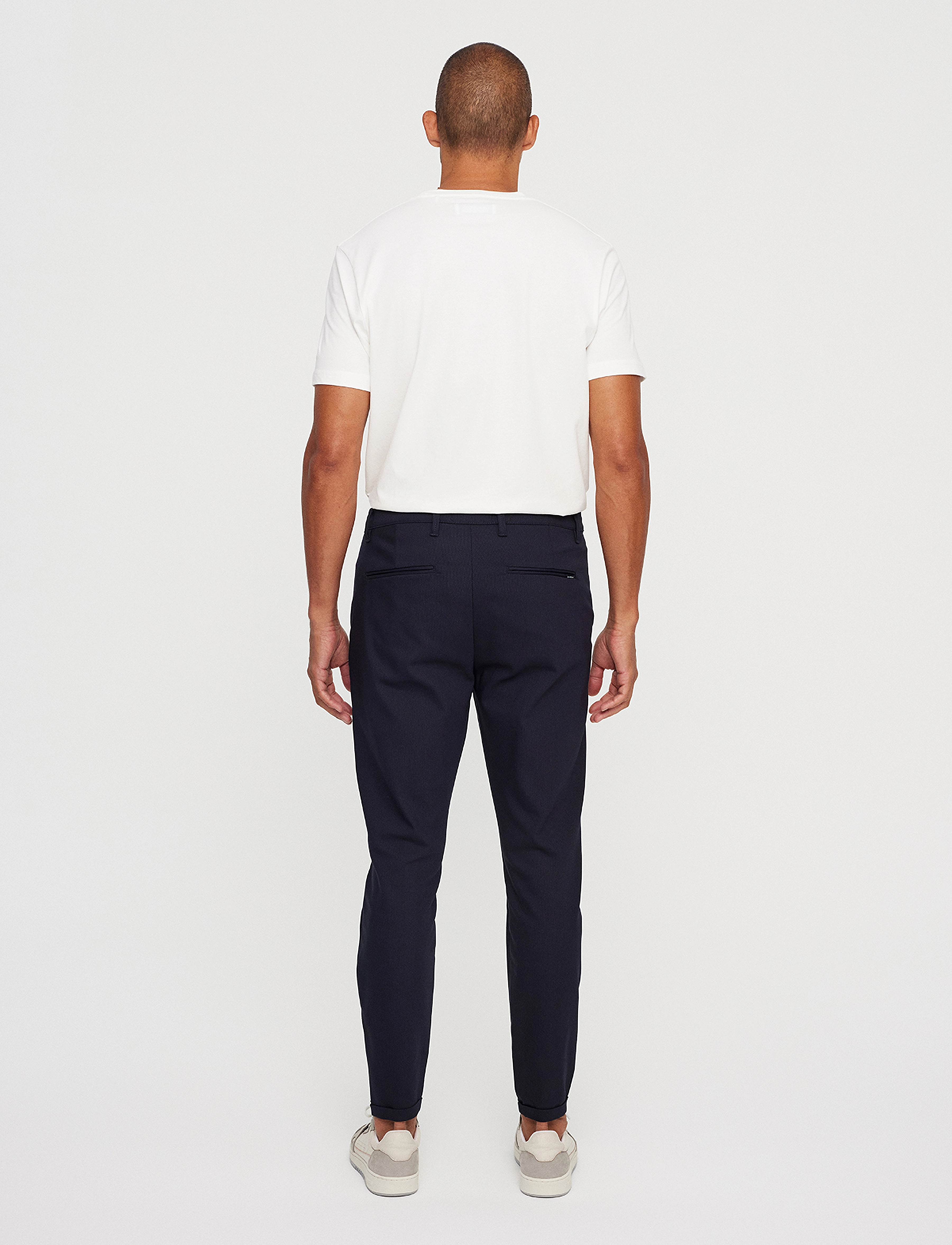 Gabba - Pisa Small Dot - chinos - navy - 3