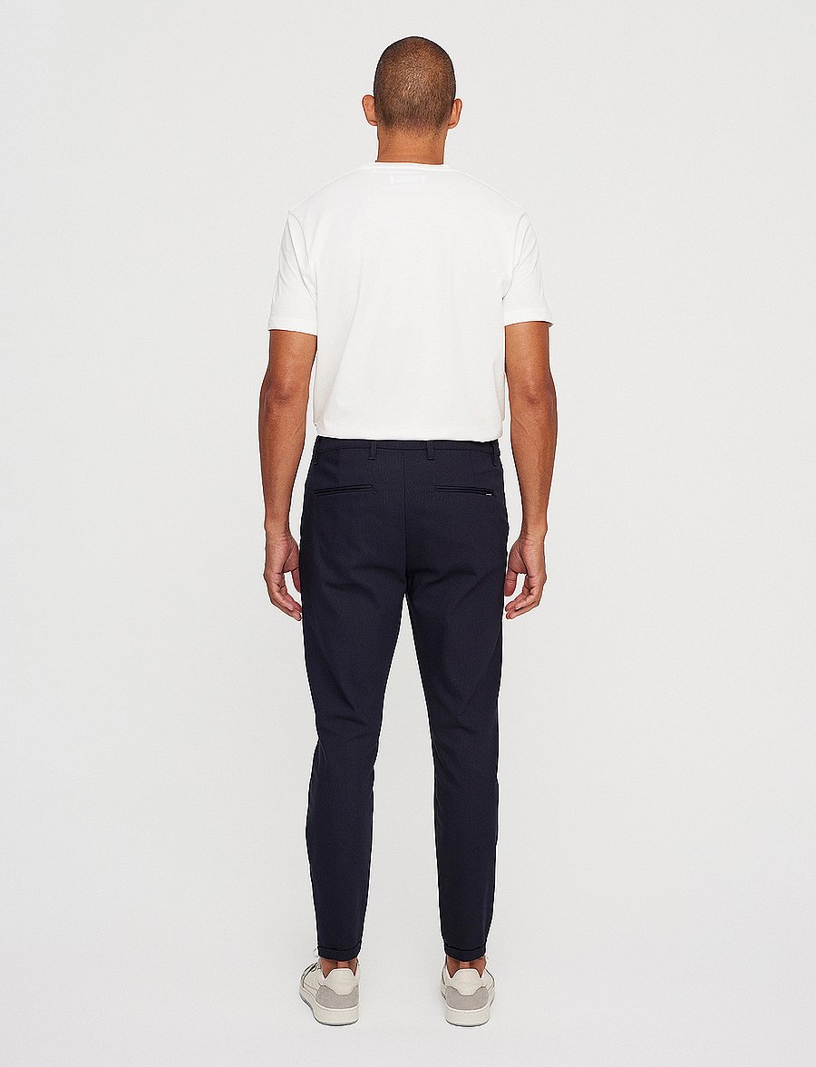 Gabba - Pisa Small Dot - chinos - navy - 3