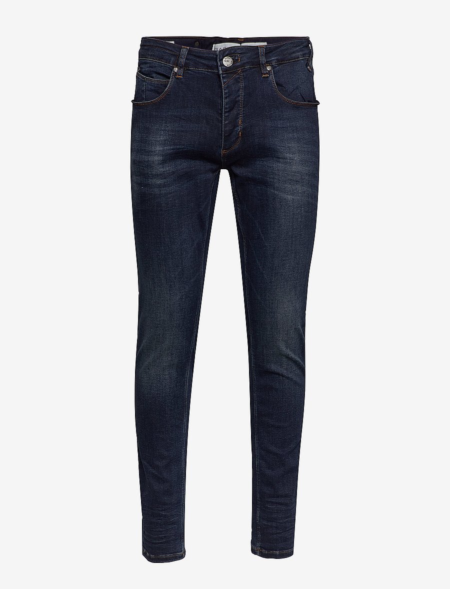 Gabba - Rey K3606 Mid Blue Jeans - slim jeans - mid blue denim - 1