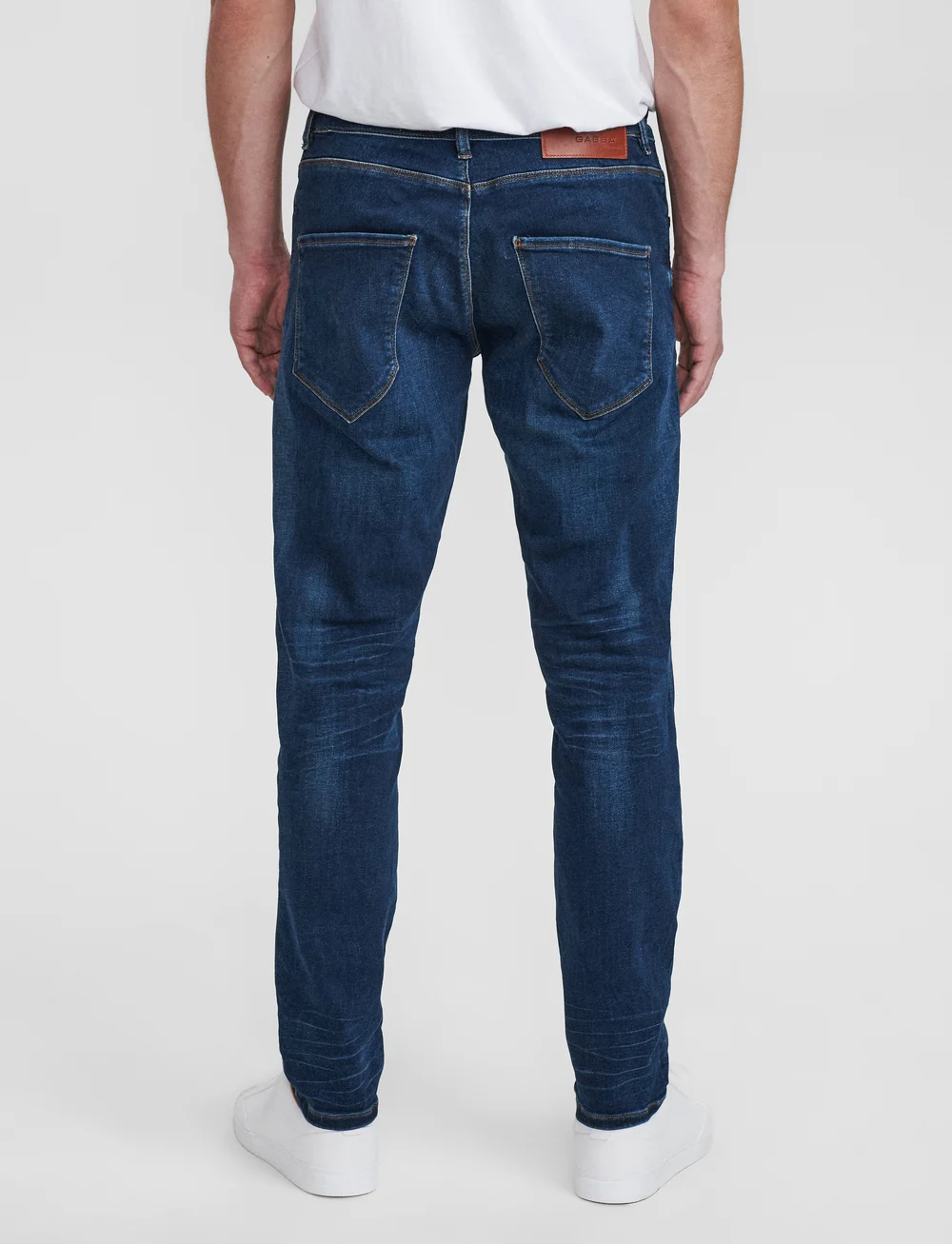 Gabba - Rey K3606 Mid Blue Jeans - slim fit jeans - mid blue denim - 3