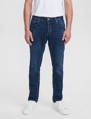 Gabba - Rey K3606 Mid Blue Jeans - slim fit -farkut - mid blue denim - 0