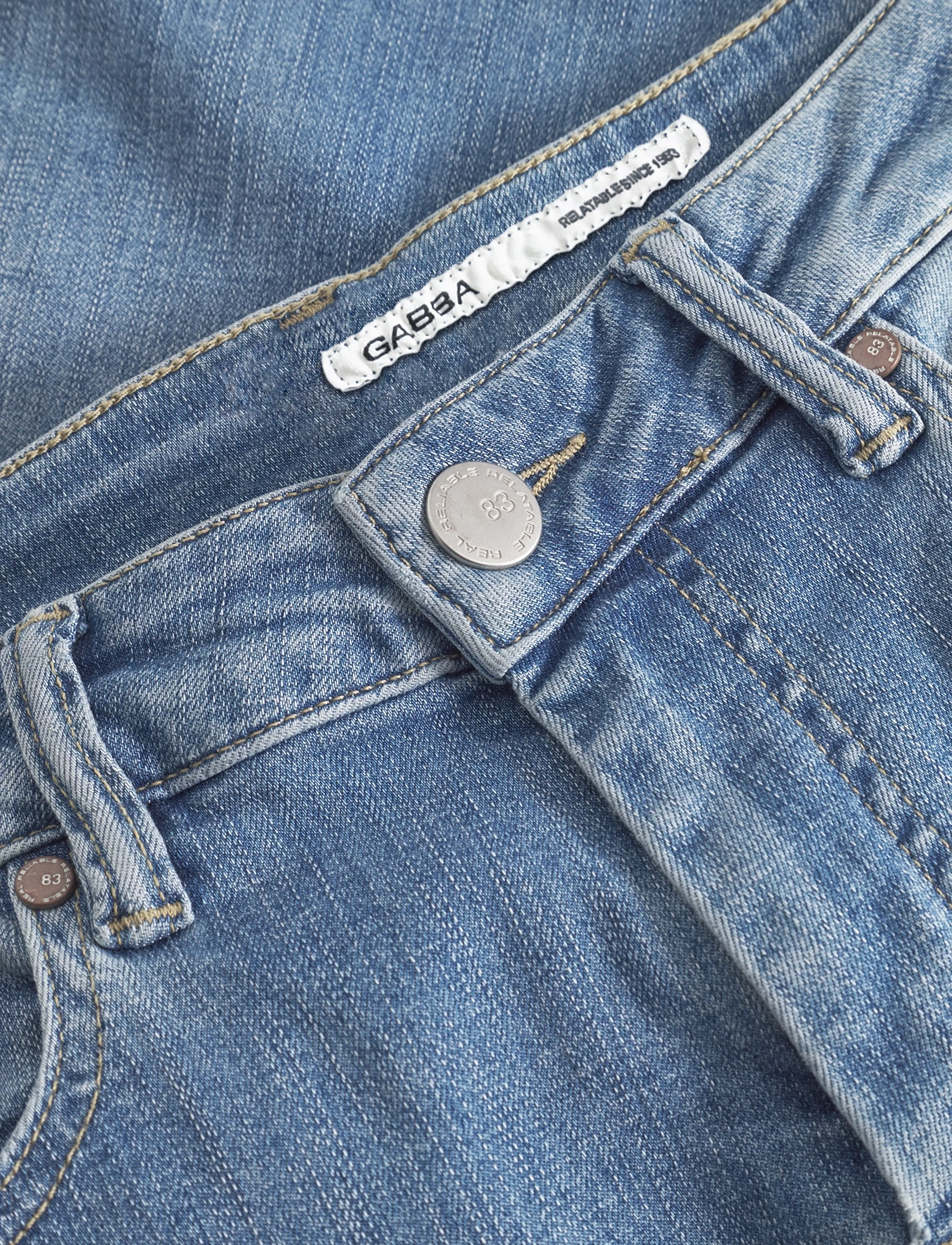 Gabba - GABjones K2615 Lt. - slim fit jeans - denim wash - 5