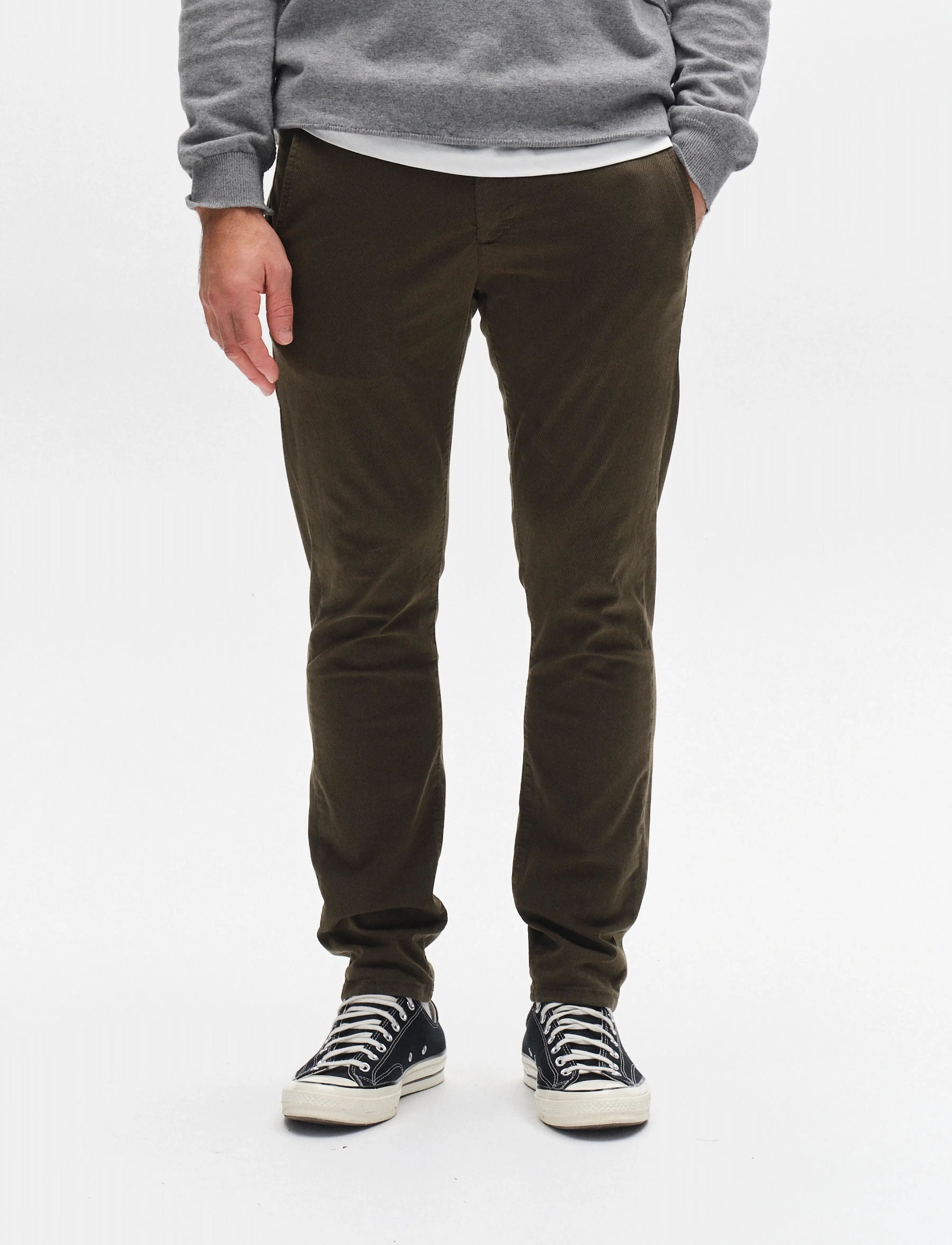 Gabba Paul K3280 Dale Chino - Clothing - ARMY / green