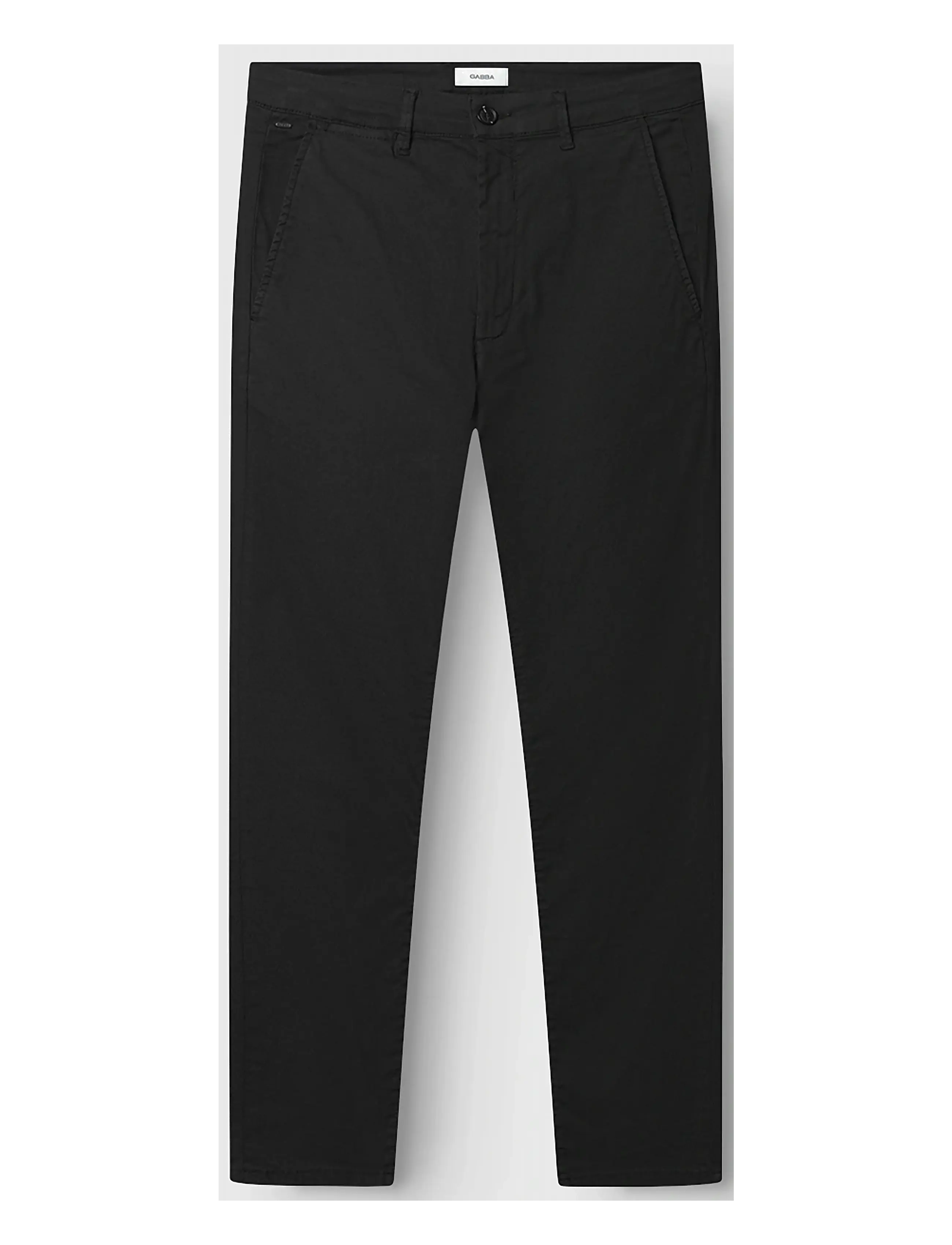 GABBA Gabpaul K3280 Dale Chino Schwarz - 33x34 - Herren