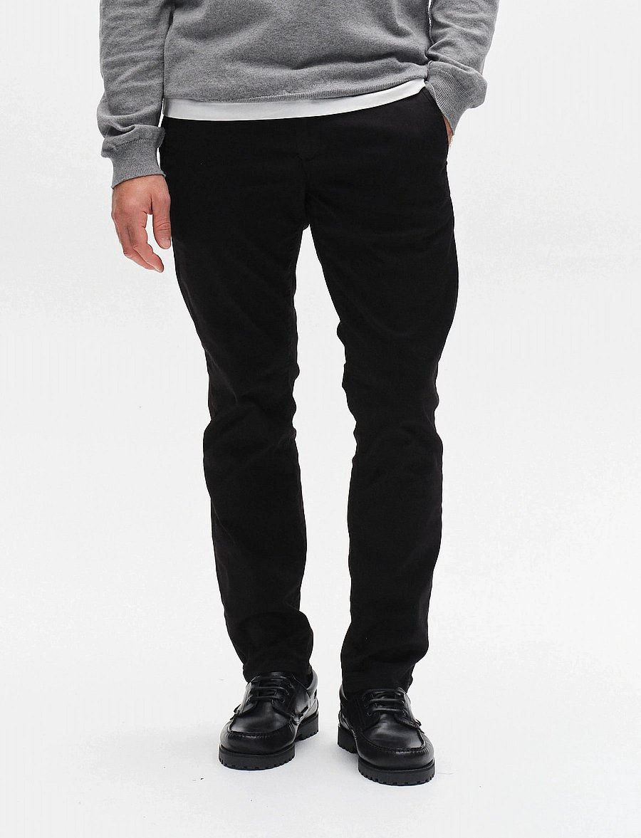 Gabba - GABpaul K3280 Dale Chino - chinos - black - 0