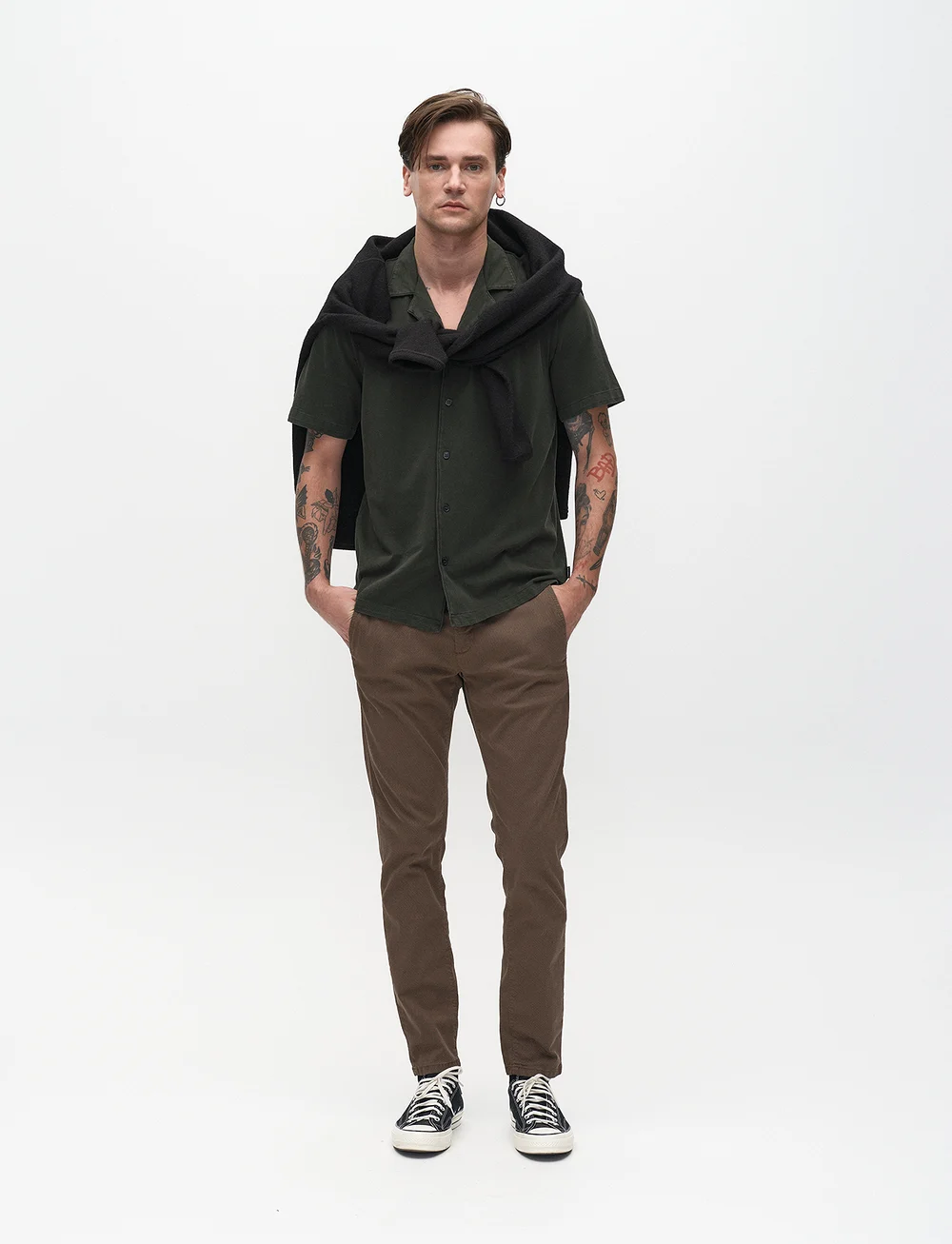 Gabba - GABpaul K3280 Dale Chino - chinos - crocodile - 3