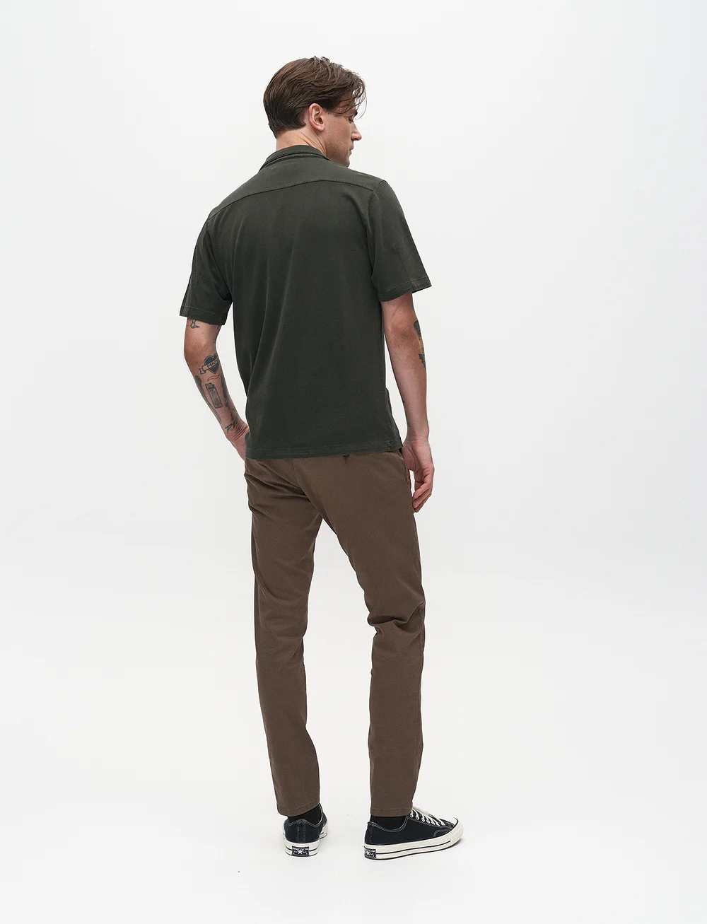 Gabba - GABpaul K3280 Dale Chino - chinos - crocodile - 4