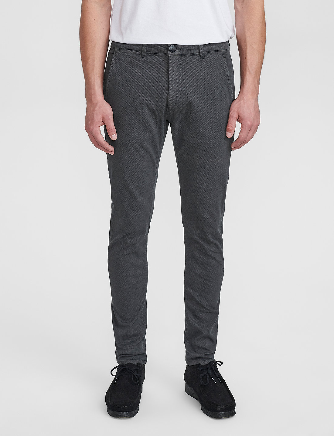 Gabba - GABpaul K3280 Dale Chino - chinos - grey - 0