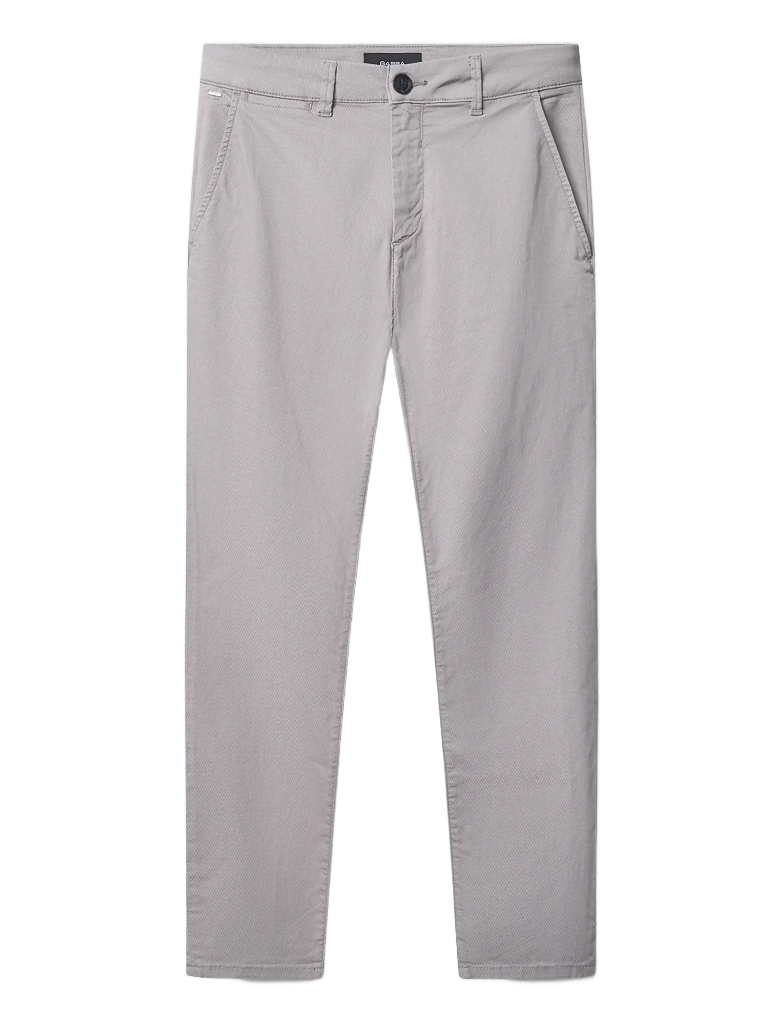 GABBA Gabpaul K3280 Dale Chino Grau - 33x34 - Herren
