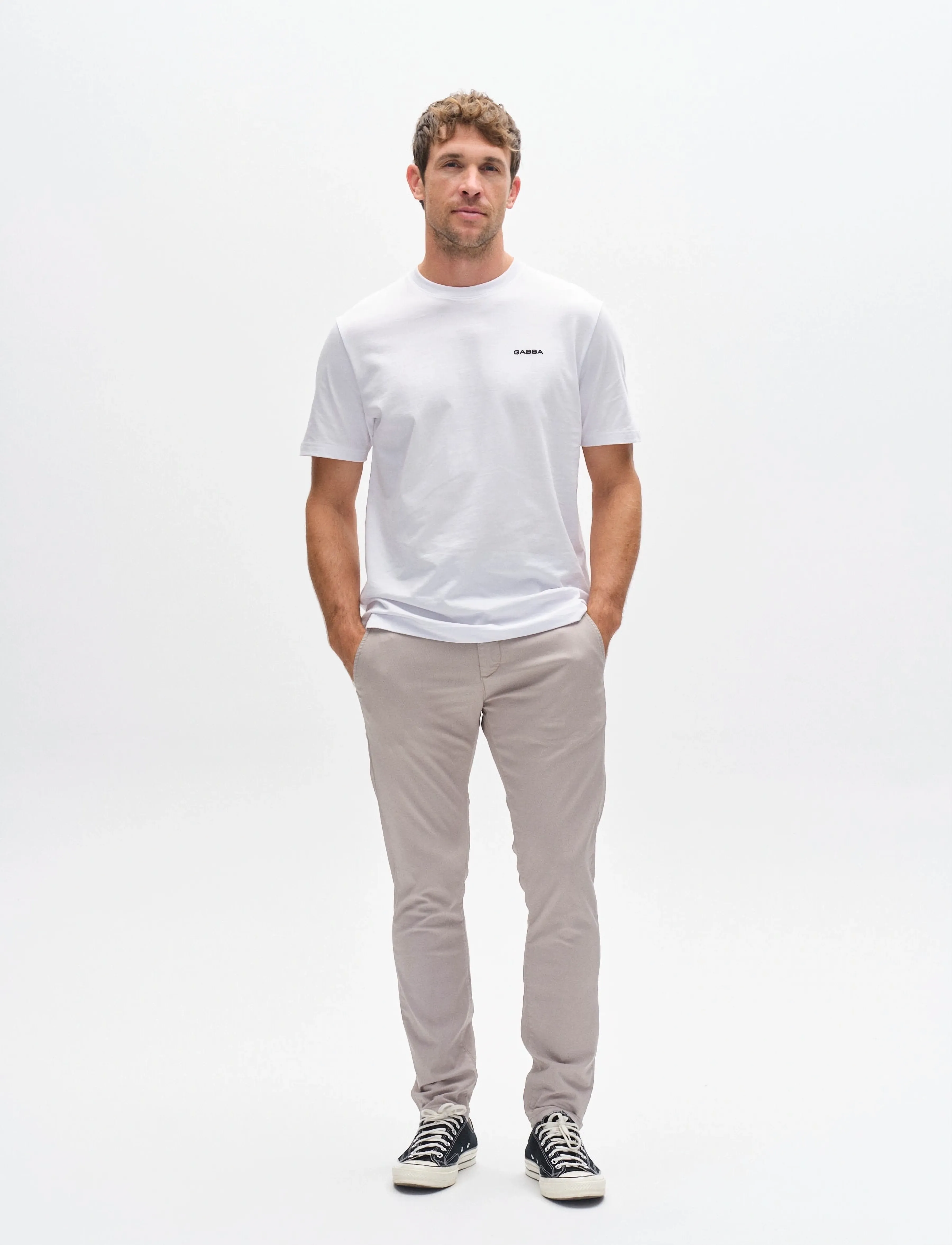 Gabba - GABpaul K3280 Dale Chino - chinos - grey paloma - 3