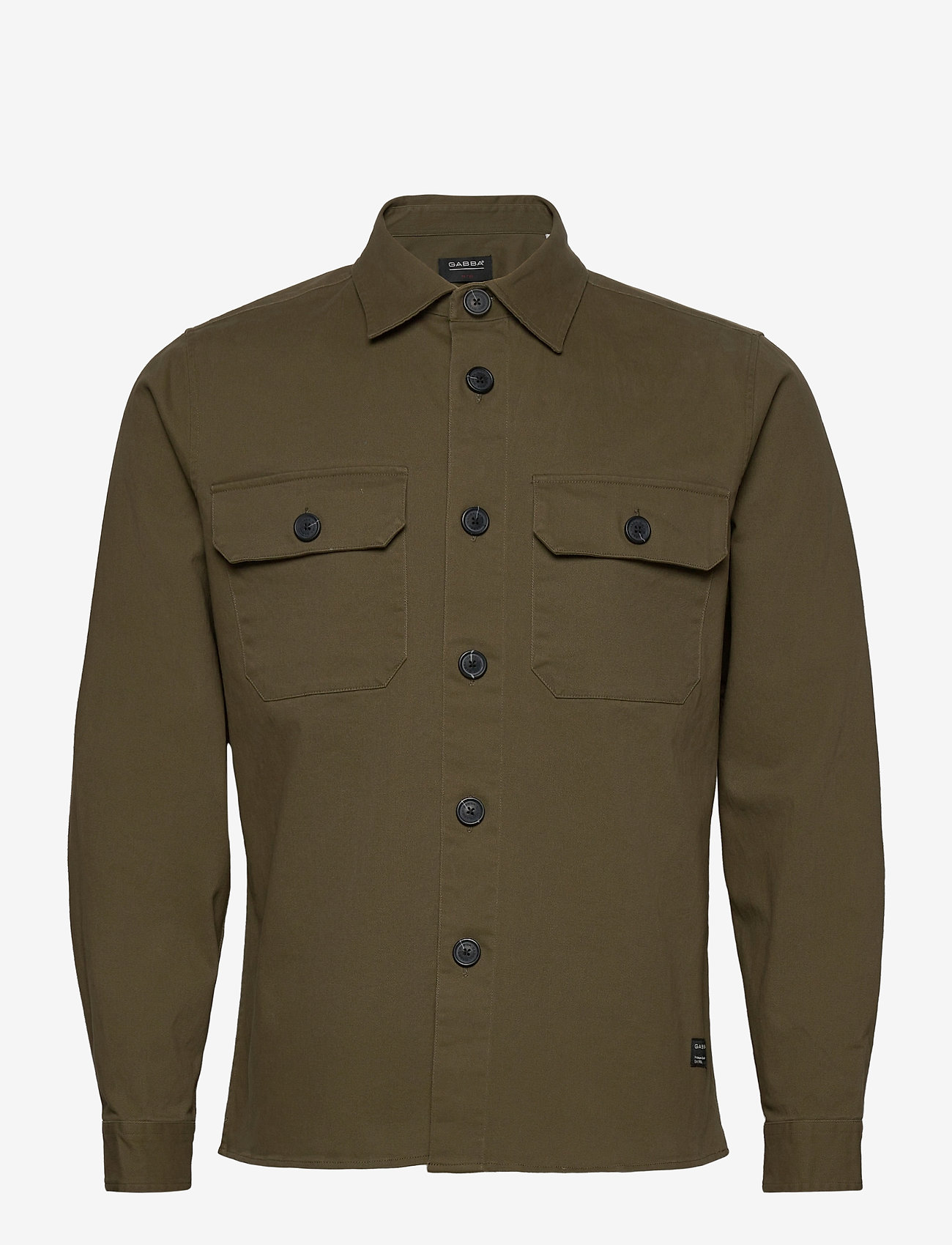 Gabba - Topper LS Shirt - overshirts - army - 1