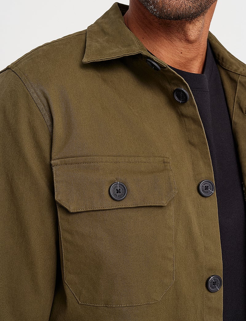 Gabba - Topper LS Shirt - overshirts - army - 4