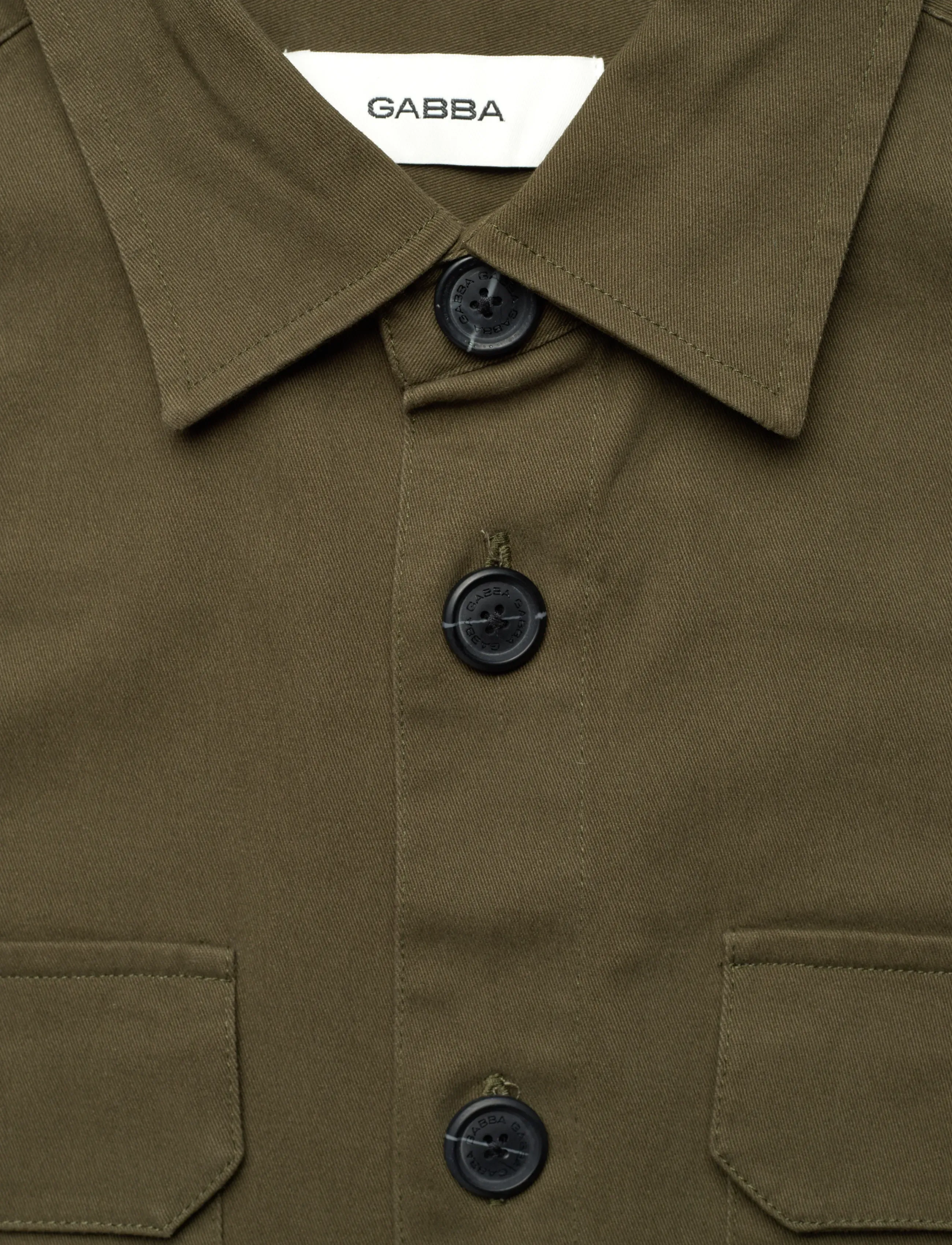 Gabba - GABtopper LS Shirt - svarīgi brīvdienās - army - 5