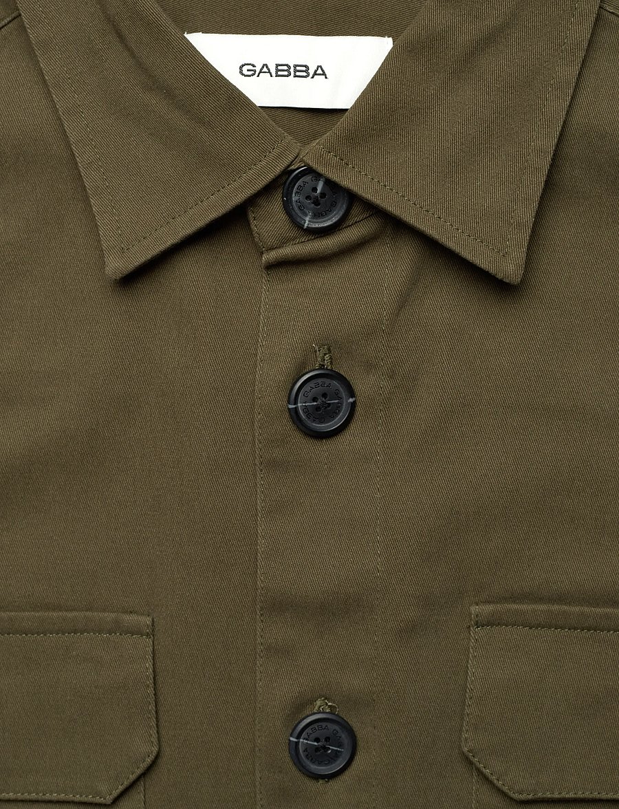 Gabba - GABtopper LS Shirt - urlaubsfavoriten - army - 5